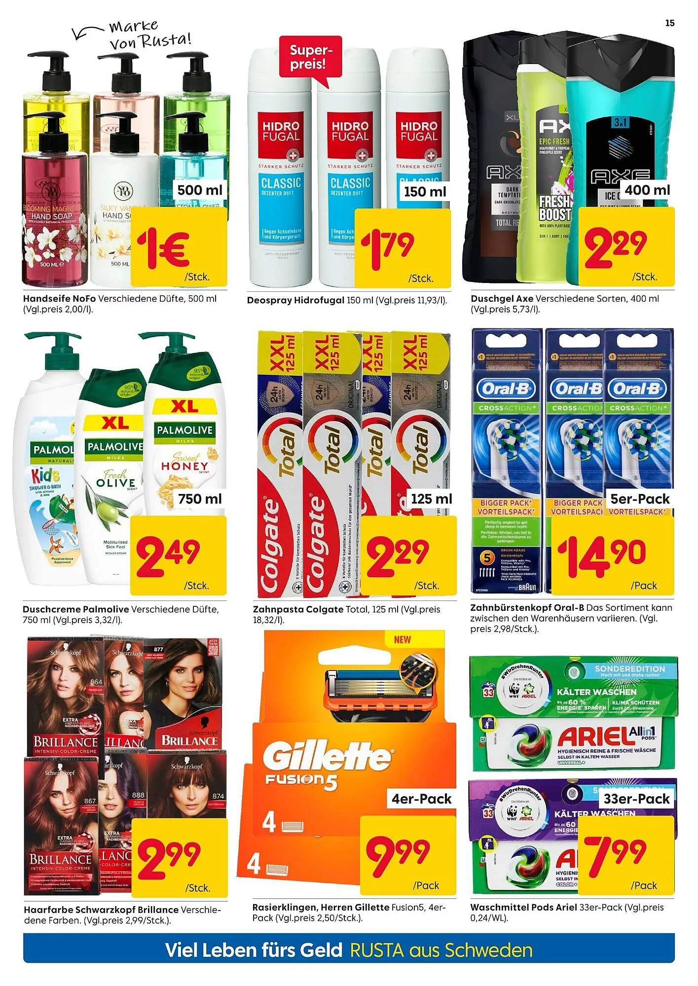 Rusta Prospekt von 4. April bis 10. April 2026 - Prospekt seite 15