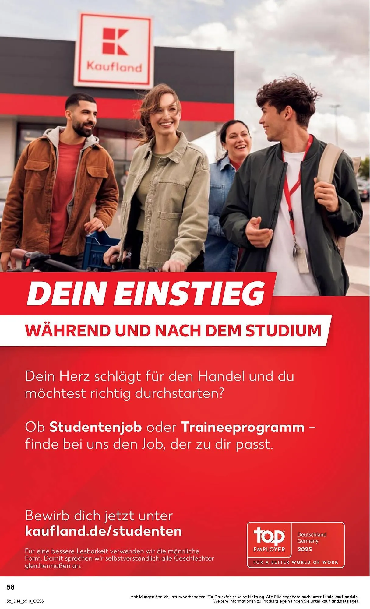 Kaufland Prospekt von 3. April bis 9. April 2025 - Prospekt seite 58