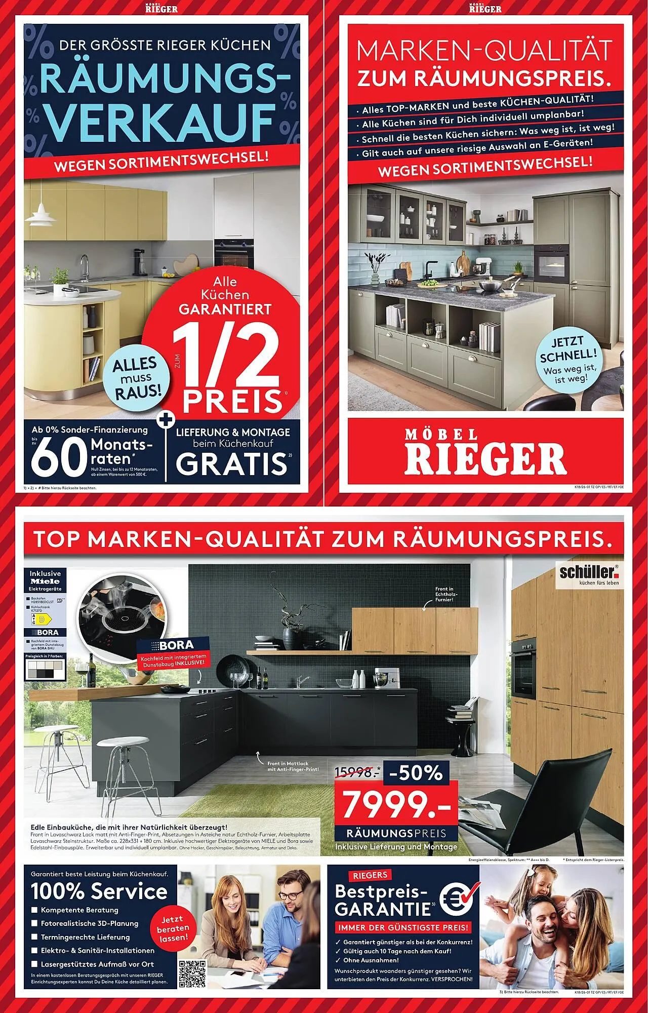 Möbel Rieger Prospekt von 29. April bis 12. Mai 2026 - Prospekt seite 1