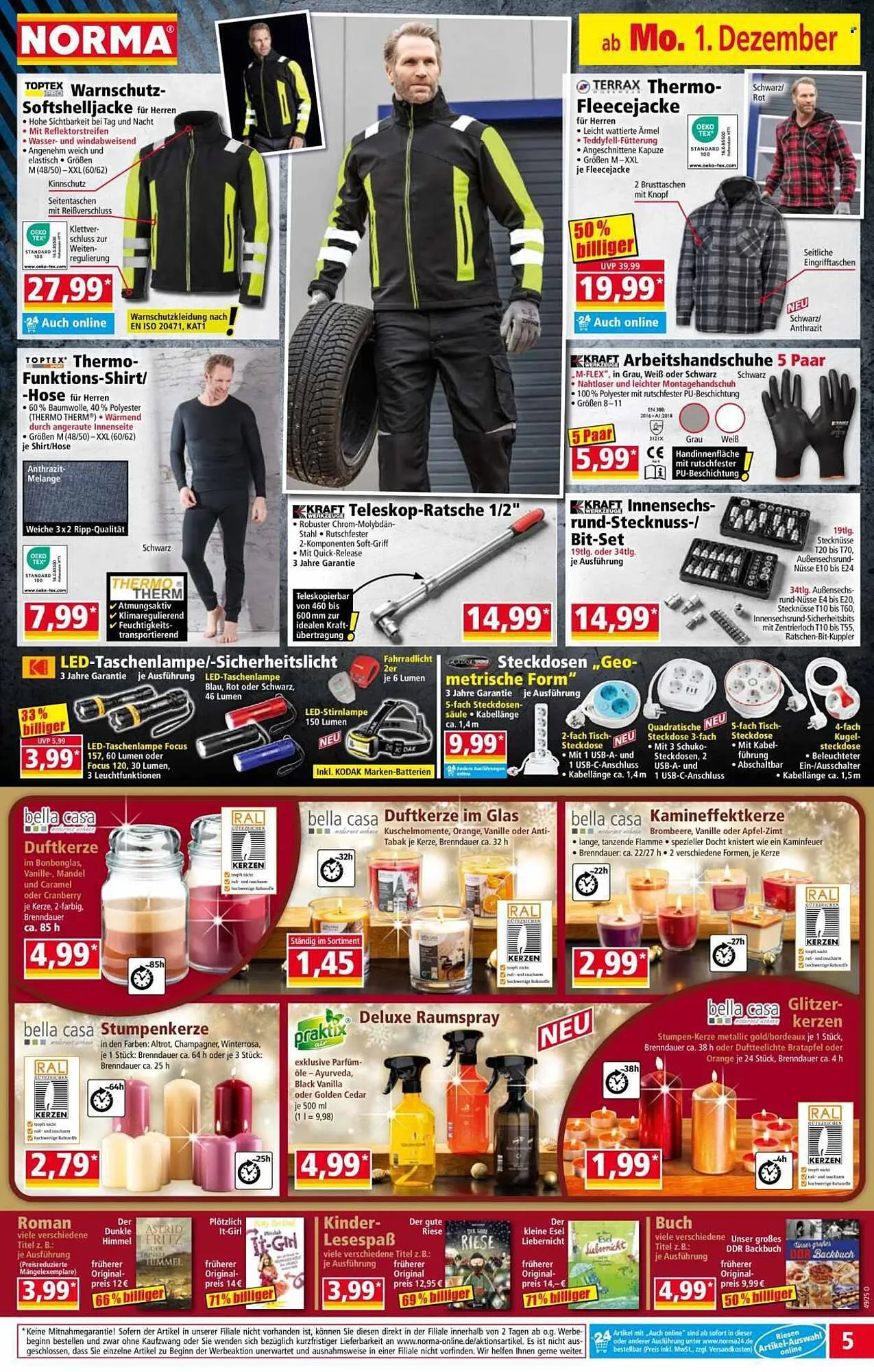 Norma Prospekt von 1. Dezember bis 7. Dezember 2025 - Prospekt seite 5