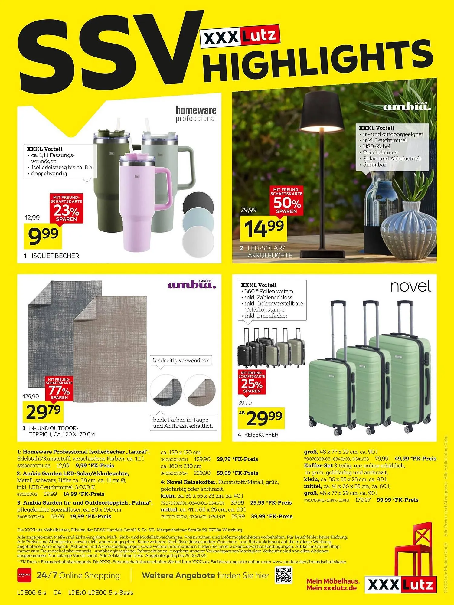 XXXLutz Prospekt von 16. Juni bis 22. Juni 2025 - Prospekt seite 12