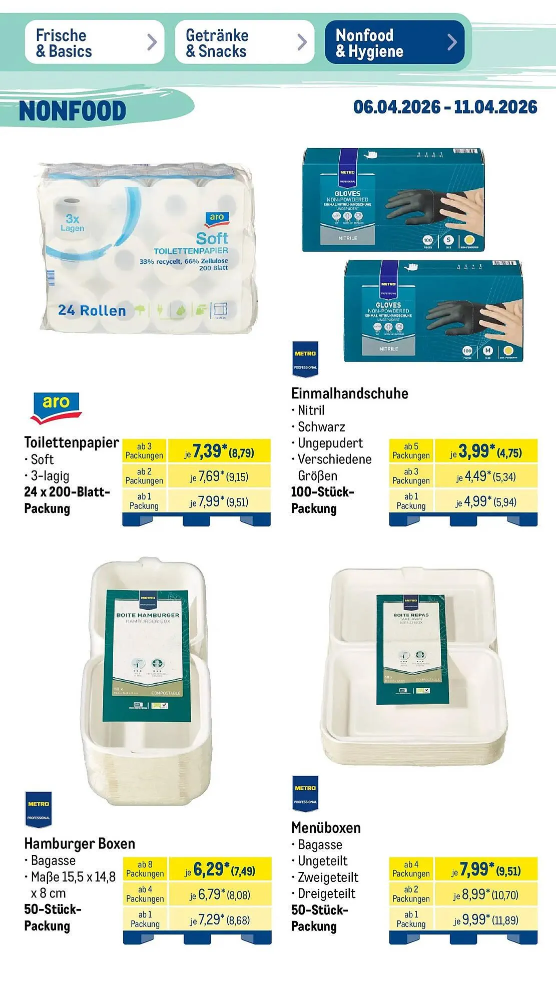 METRO Prospekt von 5. April bis 11. April 2026 - Prospekt seite 42