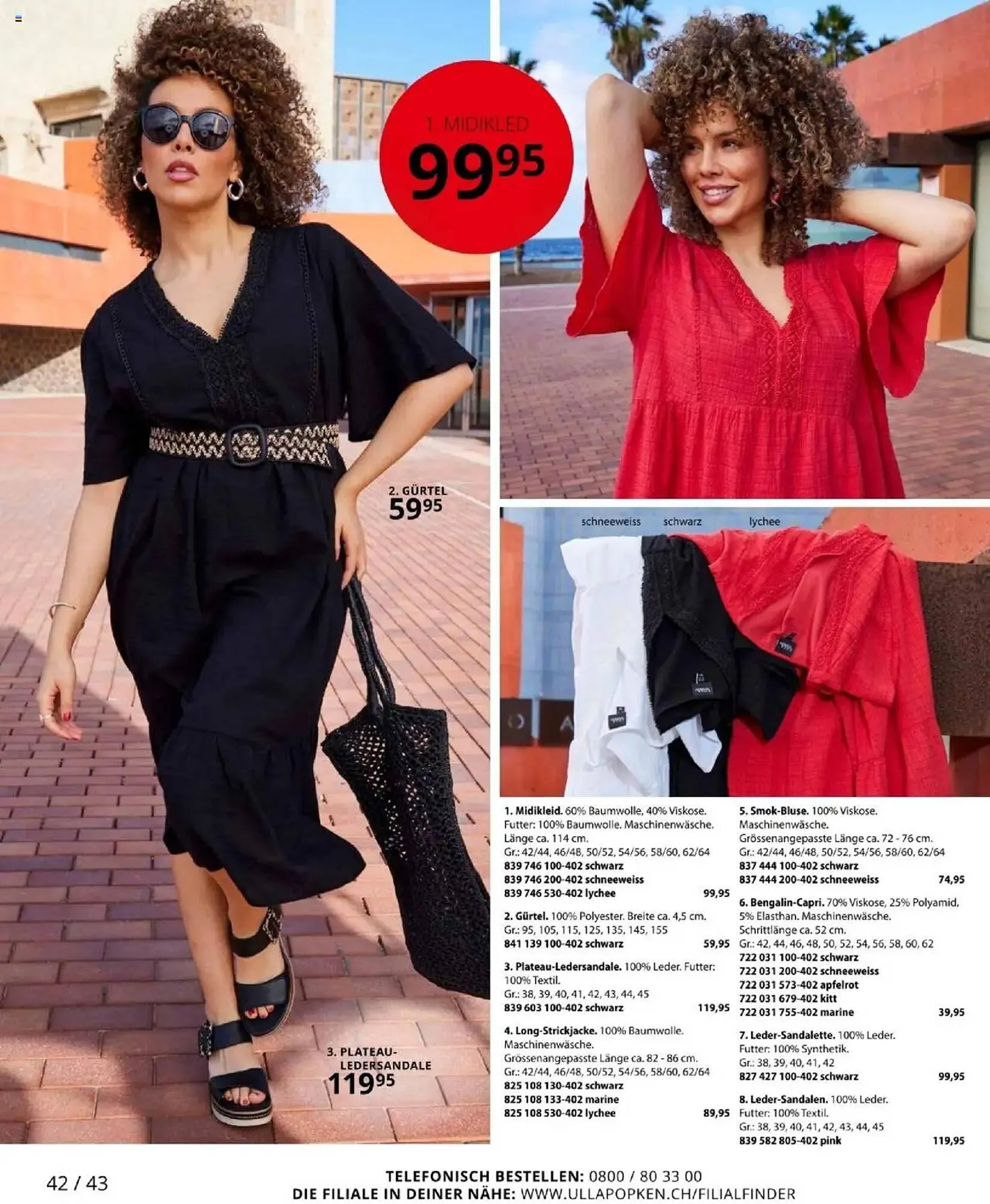 Ulla Popken Prospekt von 1. April bis 30. April 2025 - Prospekt seite 42