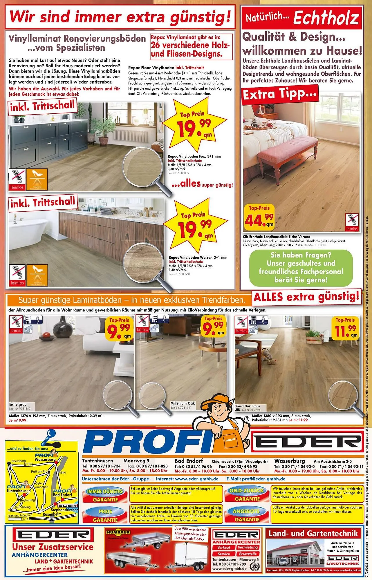 Eder Profi Prospekt von 22. Januar bis 4. Februar 2025 - Prospekt seite 8