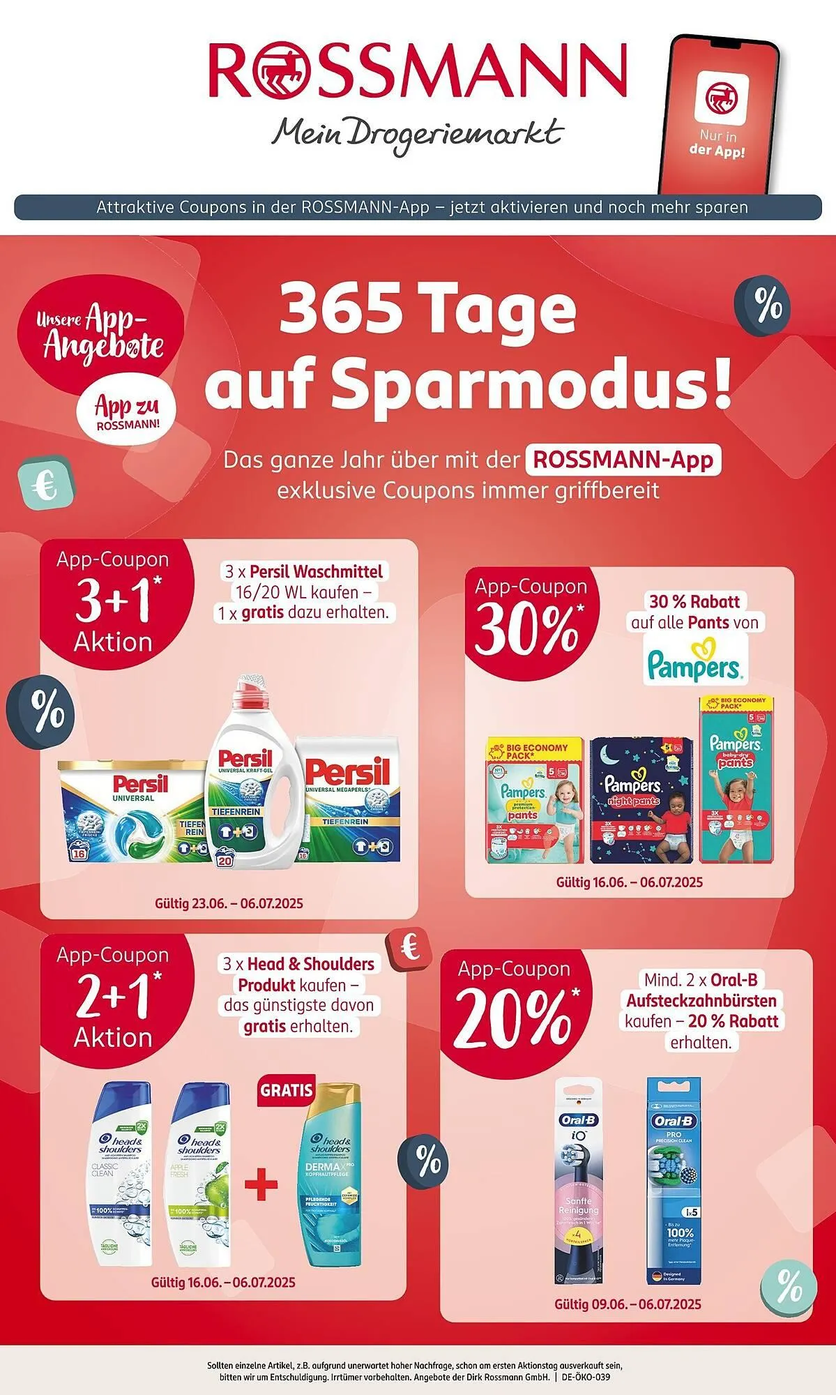 Rossmann Prospekt von 23. Juni bis 27. Juni 2025 - Prospekt seite 1