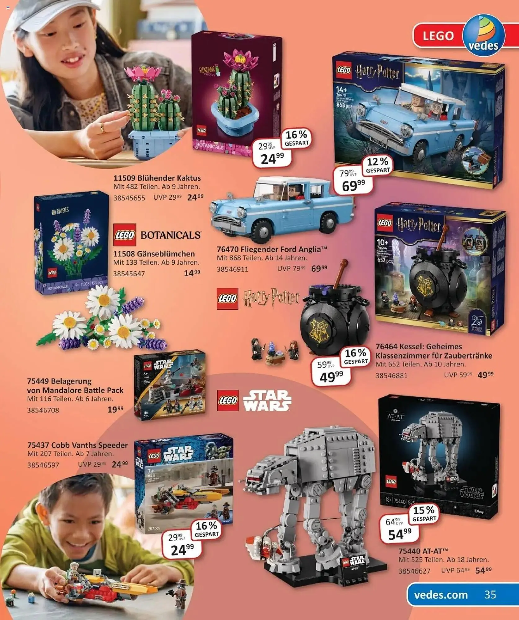 Vedes Prospekt von 20. Februar bis 4. April 2026 - Prospekt seite 37