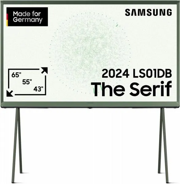 Samsung GQ55LS01DBU The Serif (2024) 138 cm (55") QLED-TV / F