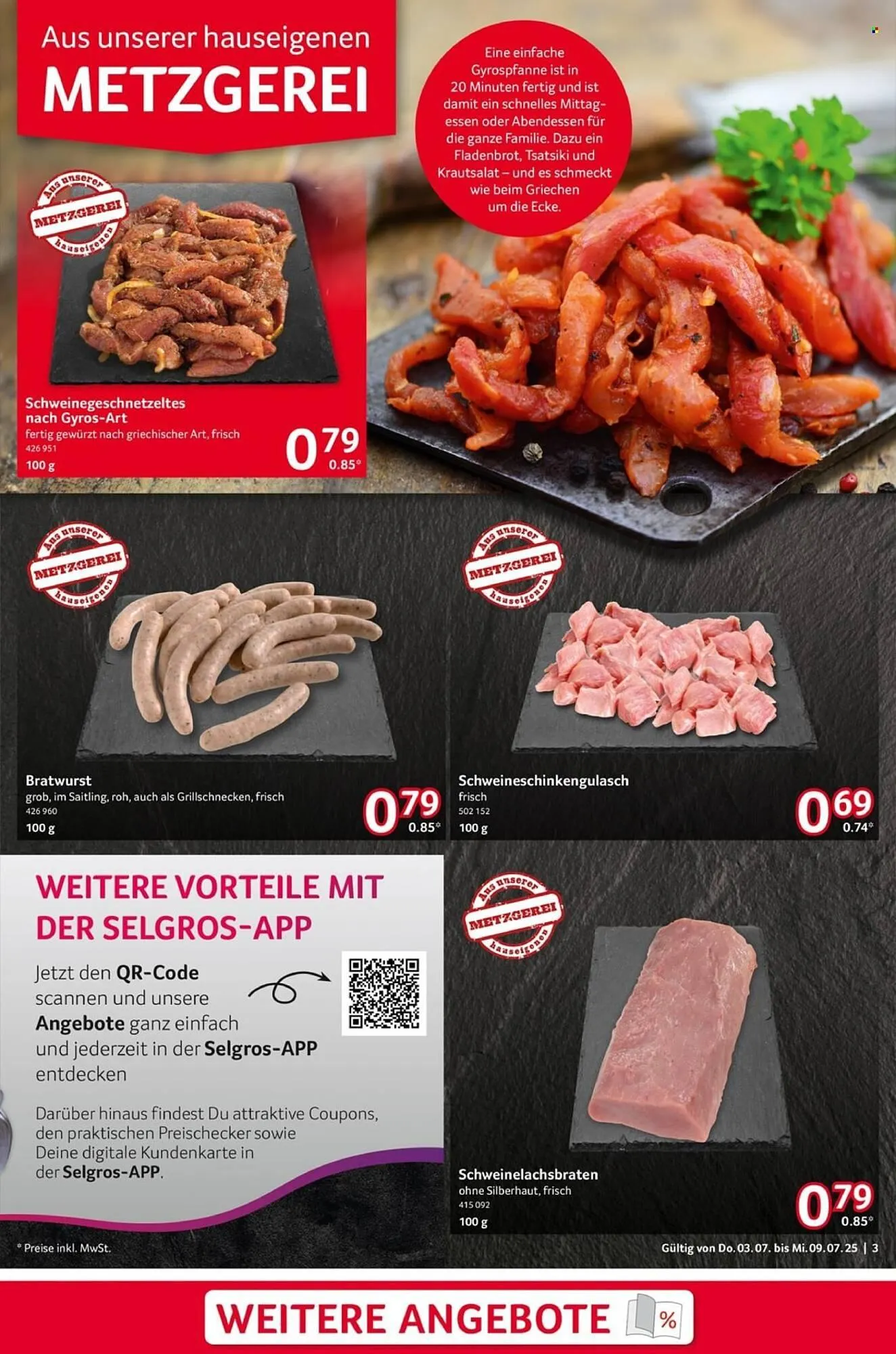 Selgros Prospekt von 3. Juli bis 9. Juli 2025 - Prospekt seite 3