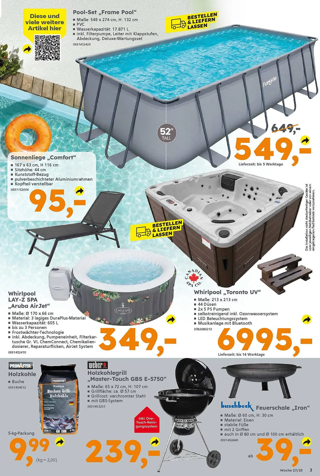 Globus Baumarkt Prospekt von 30. Juni bis 5. Juli 2025 - Prospekt seite 3