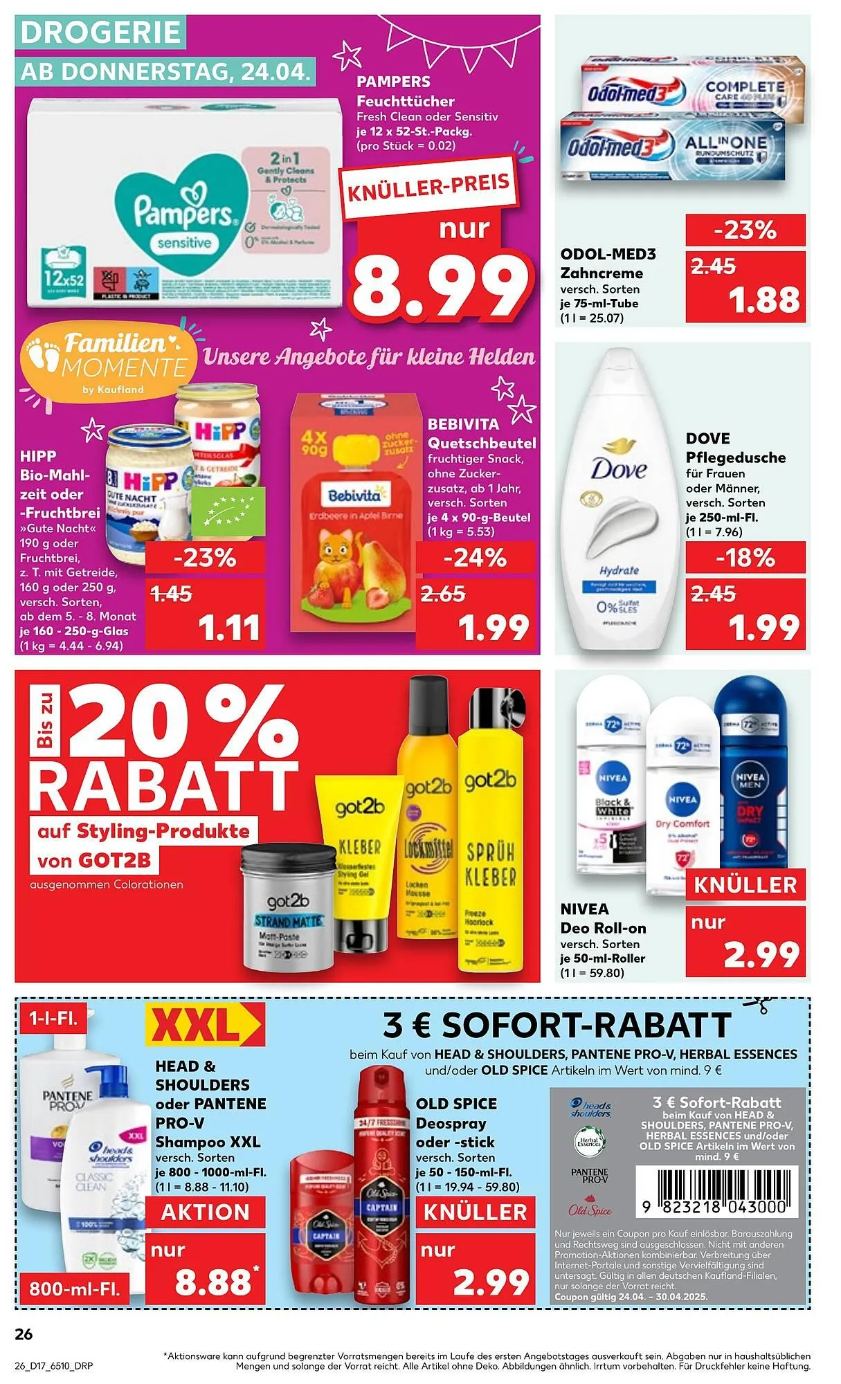 Kaufland Prospekt von 24. April bis 30. April 2025 - Prospekt seite 26
