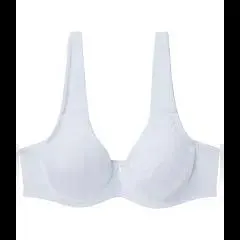 Glänzender Bügel-BH Janina Plus, verstellbare Träger