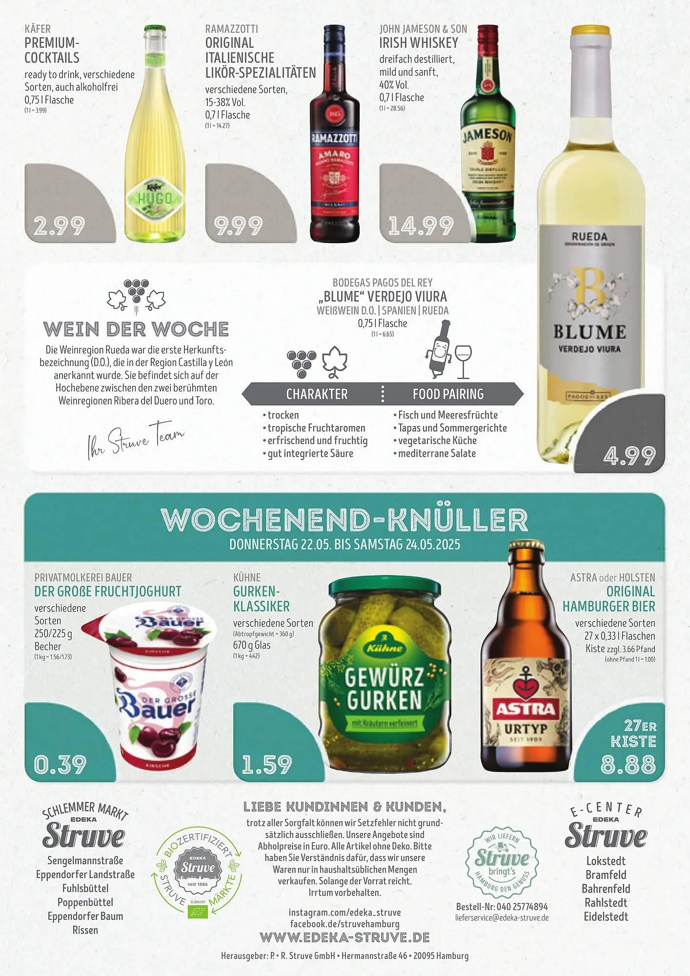 Edeka Struve Prospekt von 18. Mai bis 24. Mai 2025 - Prospekt seite 15