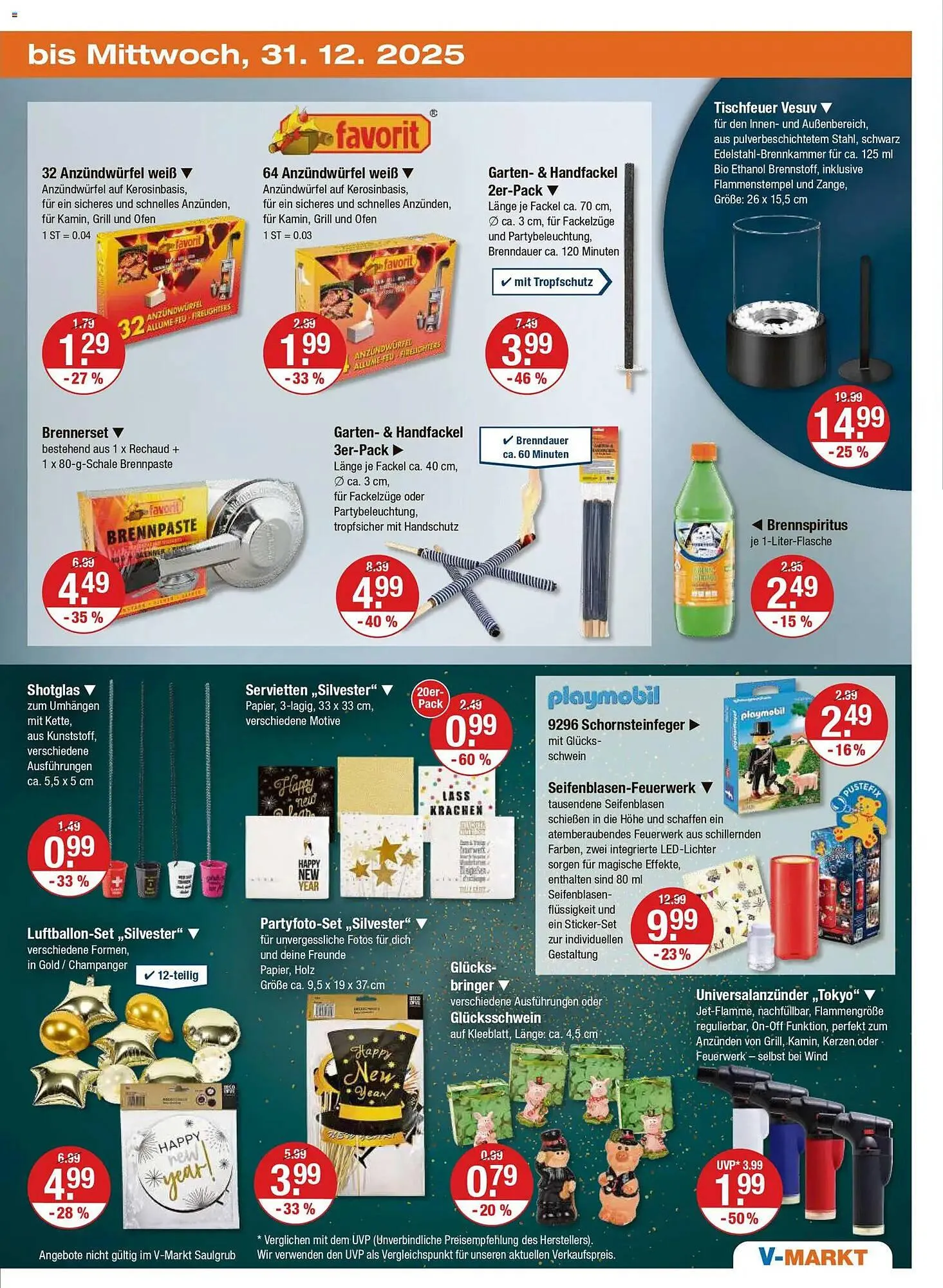 V Markt Prospekt von 27. Dezember bis 31. Dezember 2025 - Prospekt seite 13