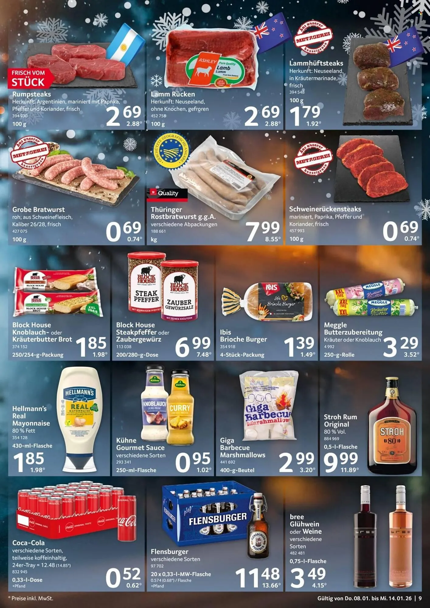 Selgros Prospekt von 8. Januar bis 14. Januar 2026 - Prospekt seite 9