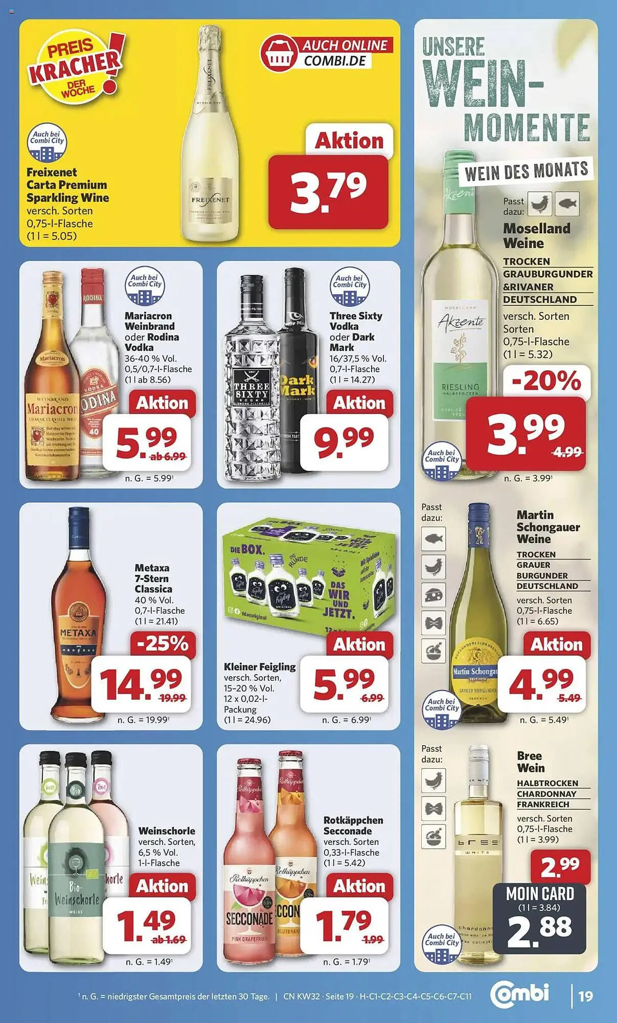 Combi Prospekt von 3. August bis 9. August 2025 - Prospekt seite 23