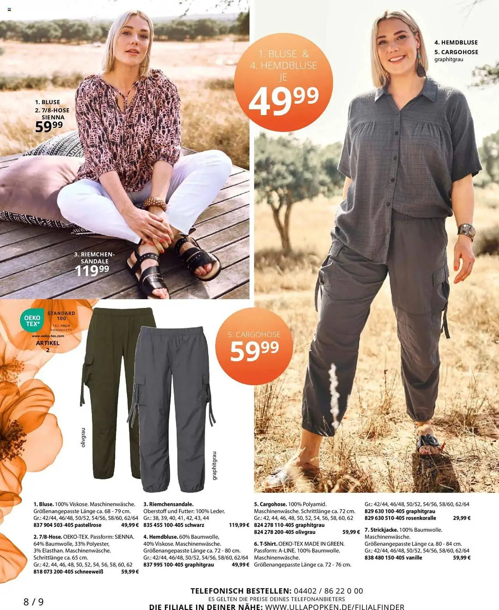 Ulla Popken Prospekt von 1. Mai bis 31. Mai 2025 - Prospekt seite 8