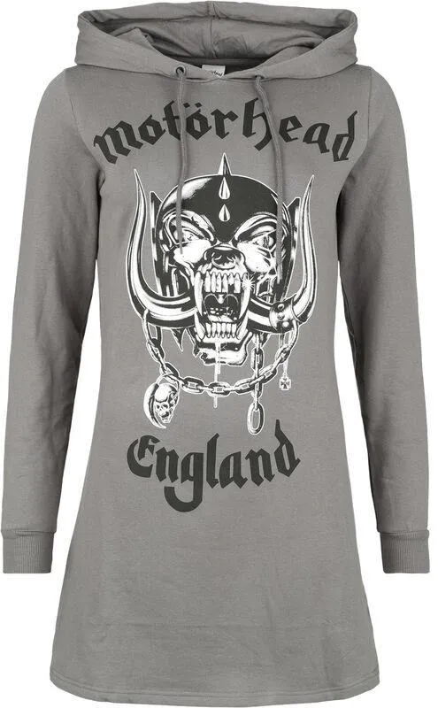 "England" Vestidos de longitud media Gris de Motörhead