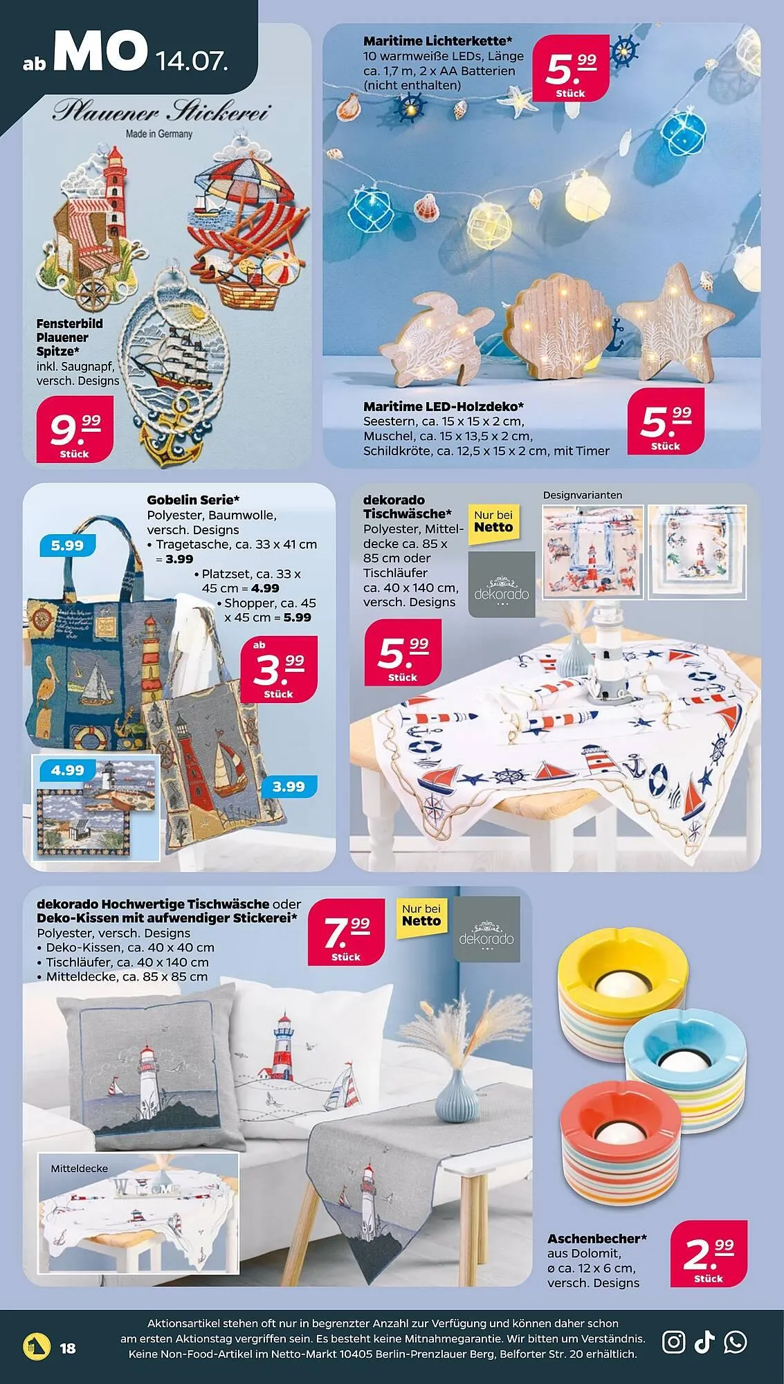NETTO Prospekt von 14. Juli bis 19. Juli 2025 - Prospekt seite 20