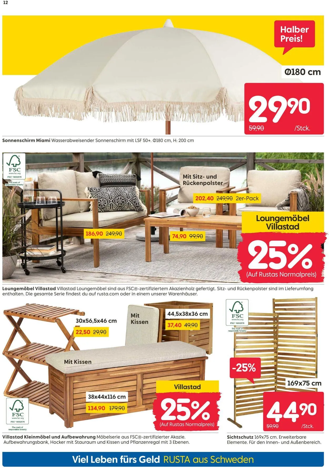 Rusta Aktueller Prospekt von 8. Mai bis 22. Mai 2025 - Prospekt seite 12