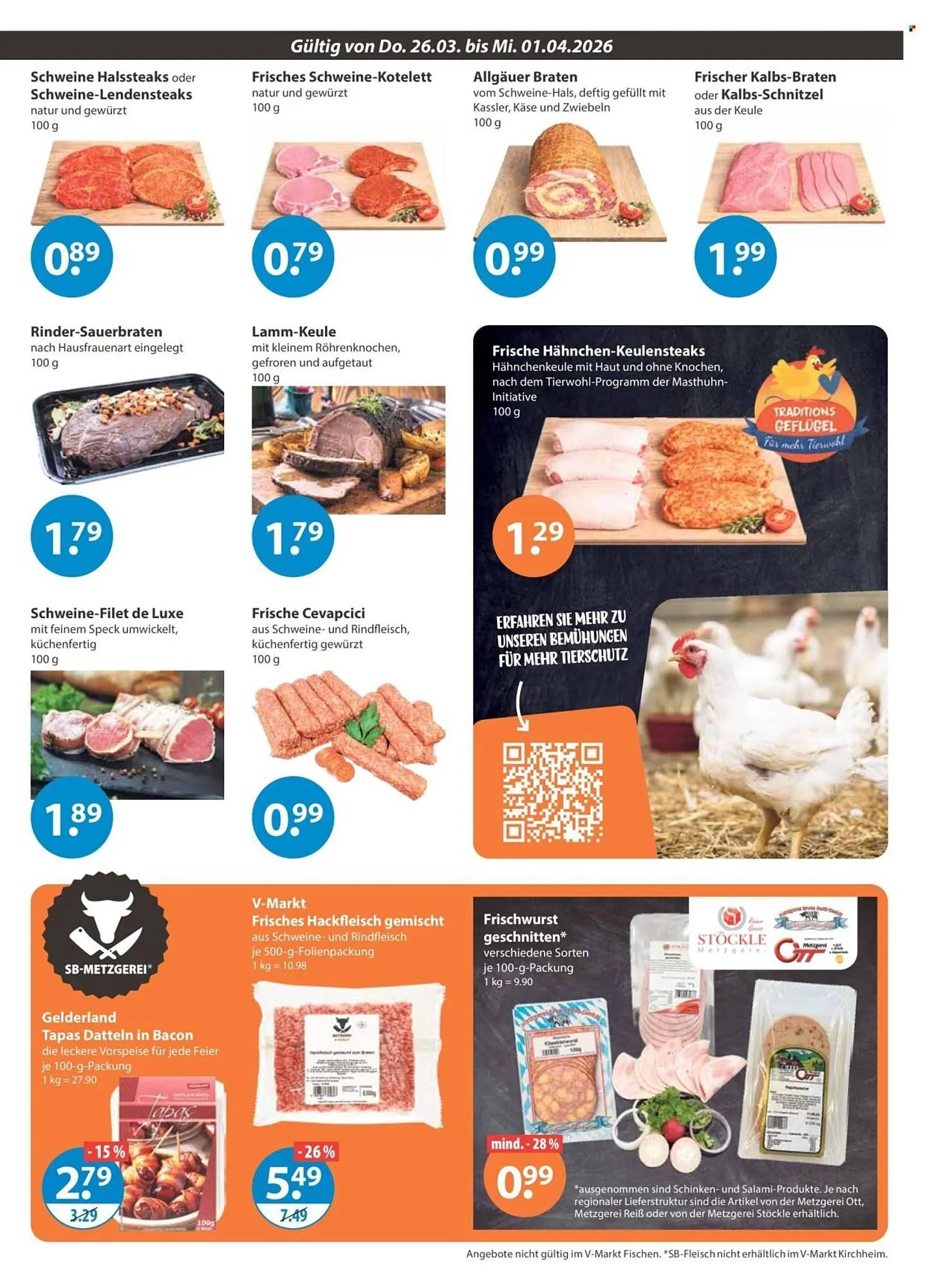 V Markt Prospekt von 26. März bis 1. April 2026 - Prospekt seite 3