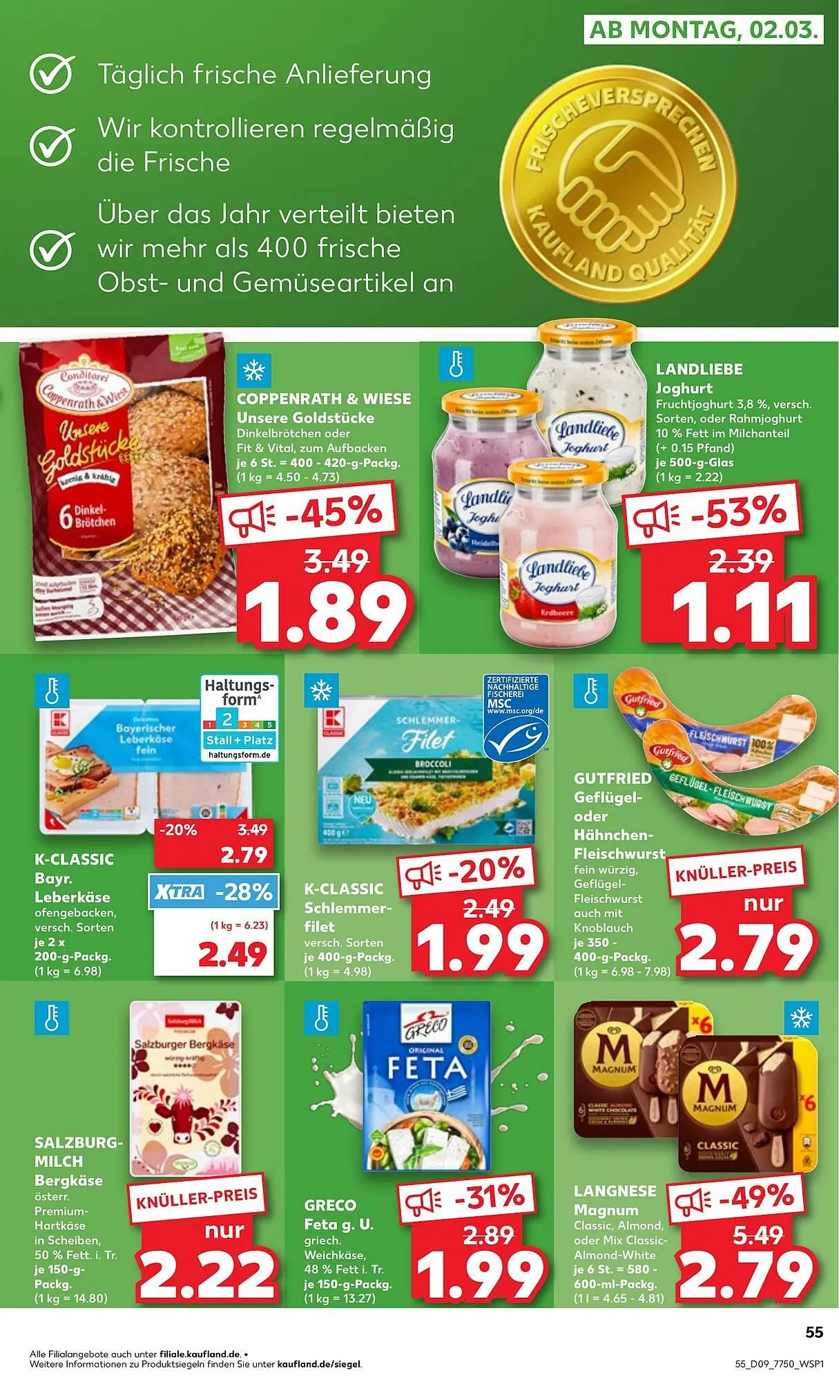 Kaufland Prospekt von 25. Februar bis 3. März 2026 - Prospekt seite 55