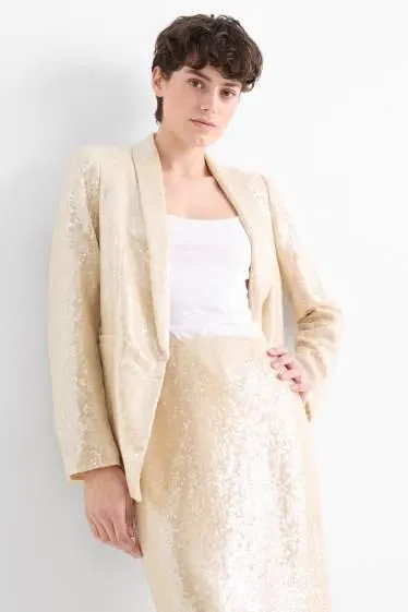 Sequin blazer - regular fit