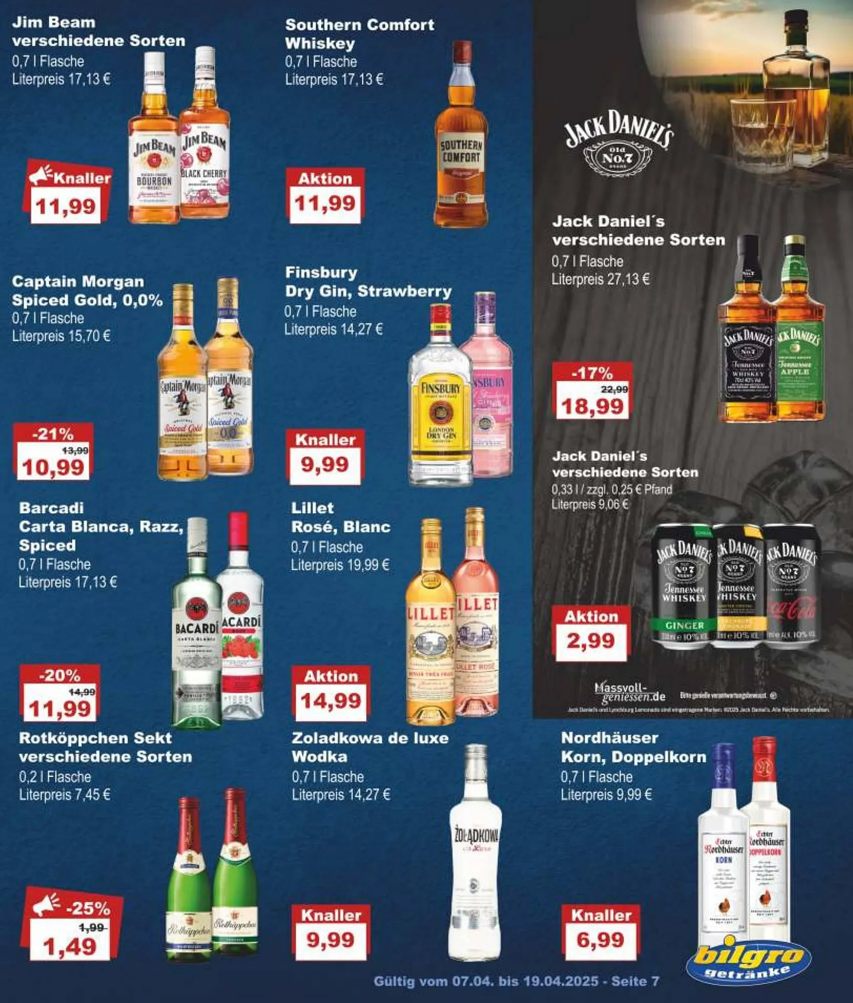 Bilgro Prospekt von 7. April bis 19. April 2025 - Prospekt seite 7