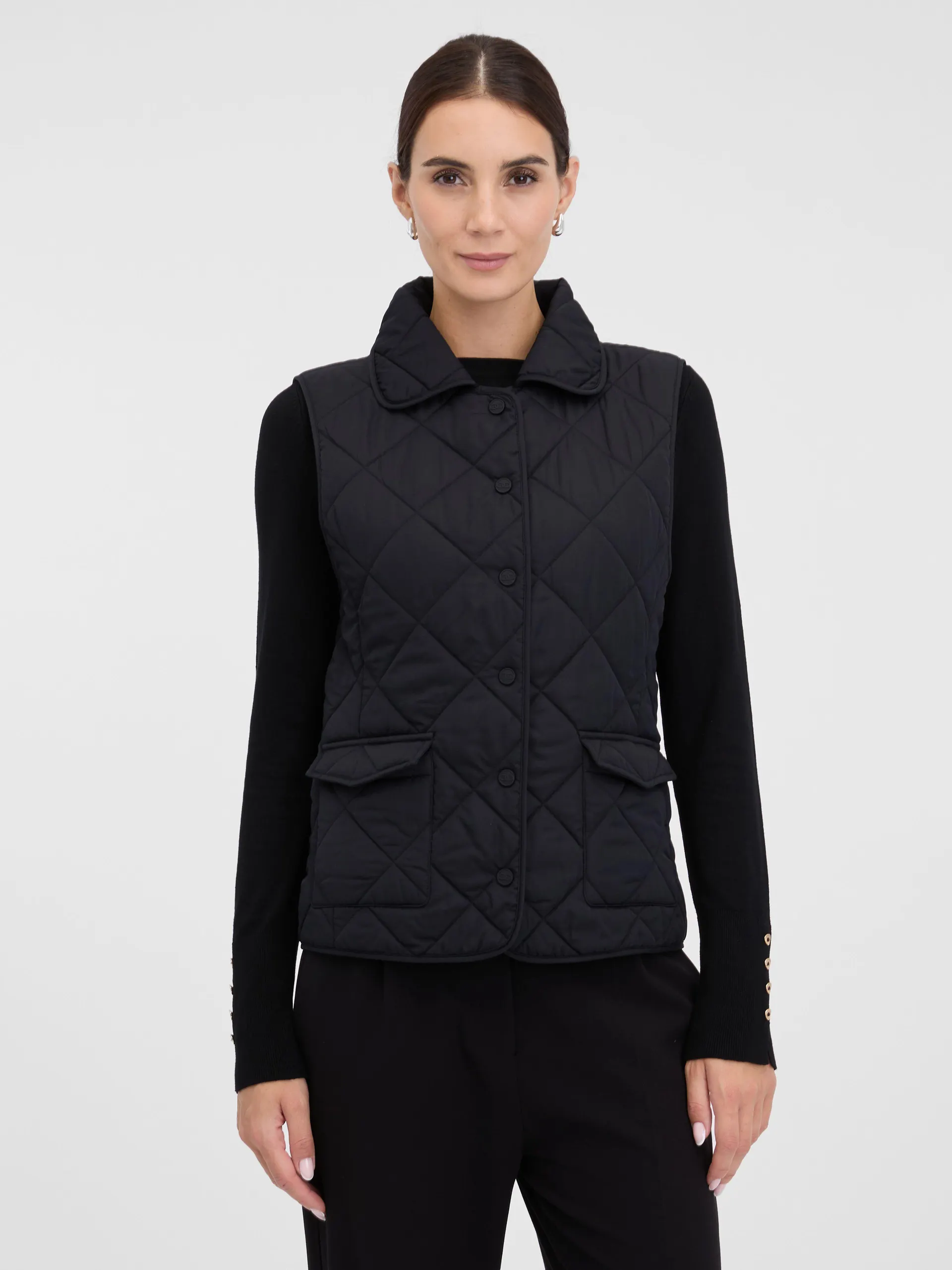 Schwarze Damenweste ORSAY
