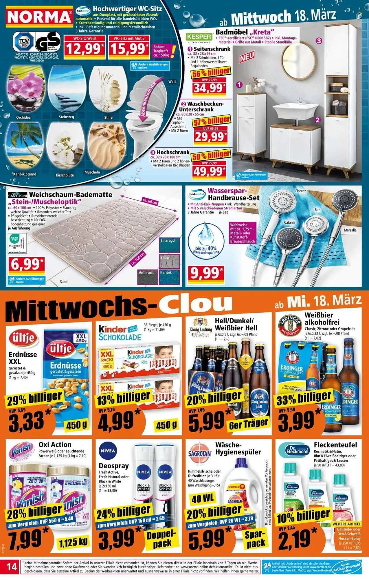 Norma Prospekt von 16. März bis 22. März 2026 - Prospekt seite 14