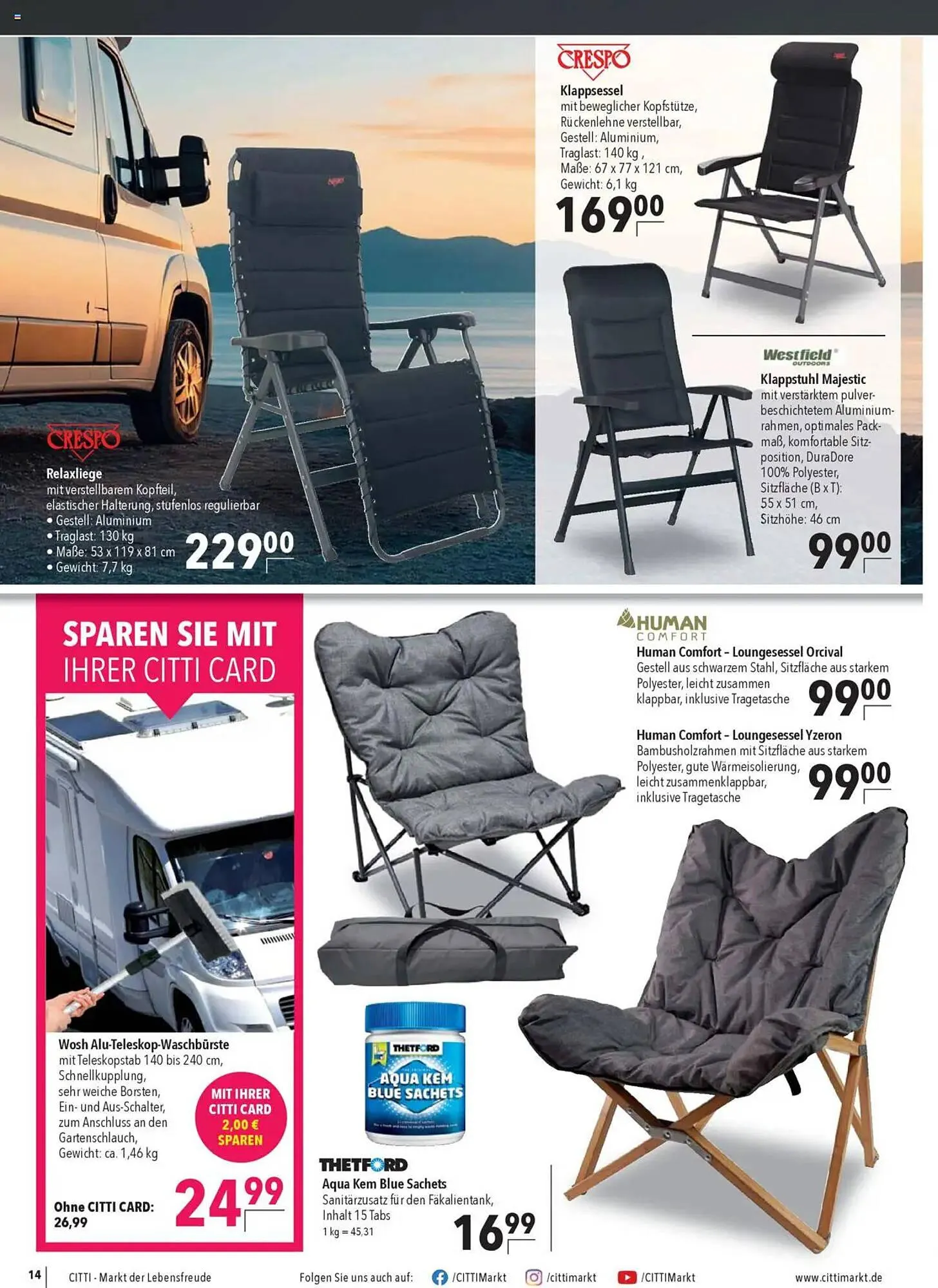 CITTI Markt Prospekt von 26. März bis 8. April 2025 - Prospekt seite 14