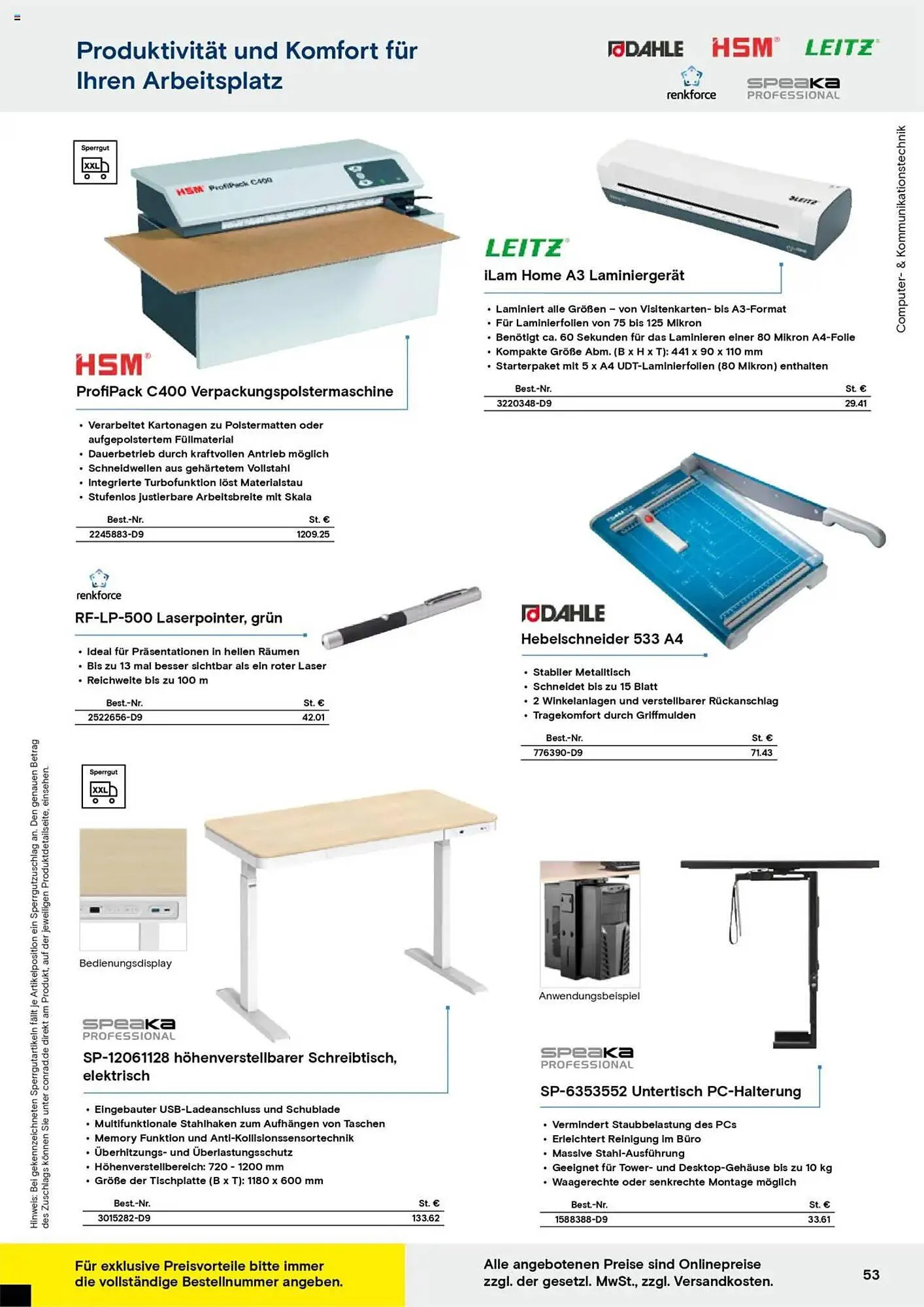 Conrad Prospekt von 25. August bis 12. Oktober 2025 - Prospekt seite 55