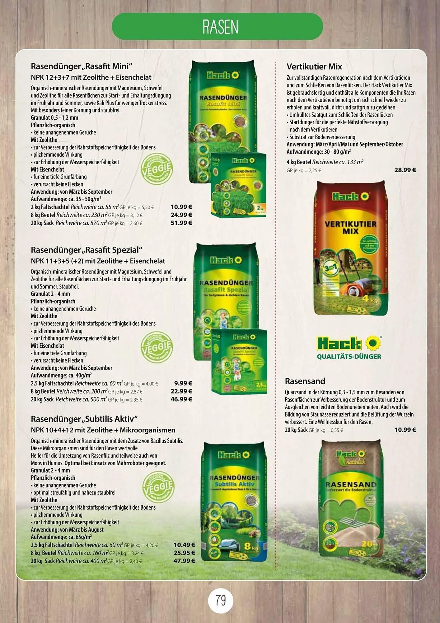 Kiebitzmarkt Prospekt von 16. April bis 31. August 2025 - Prospekt seite 79