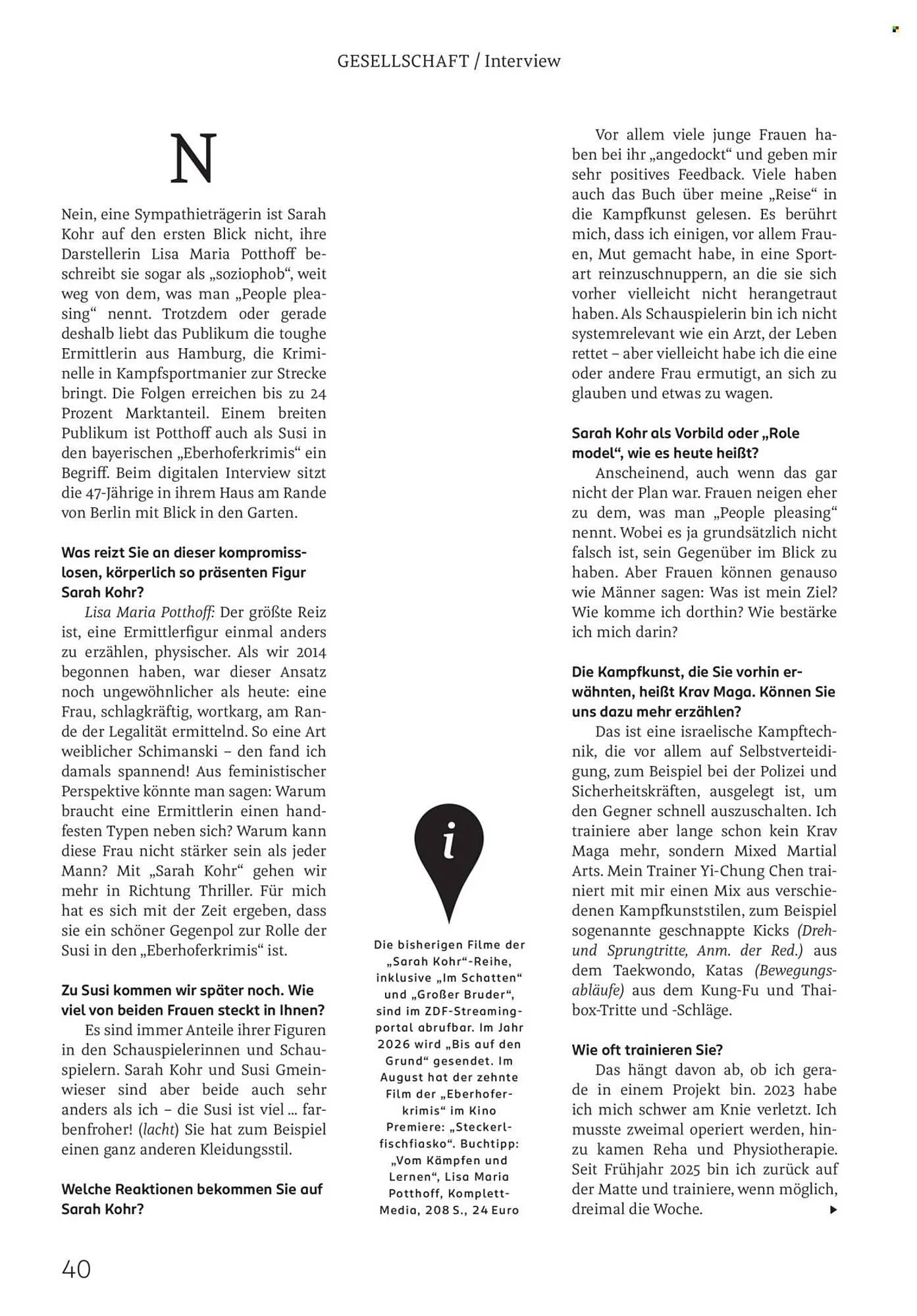 Rossmann Magazin von 1. März bis 31. März 2026 - Prospekt seite 40