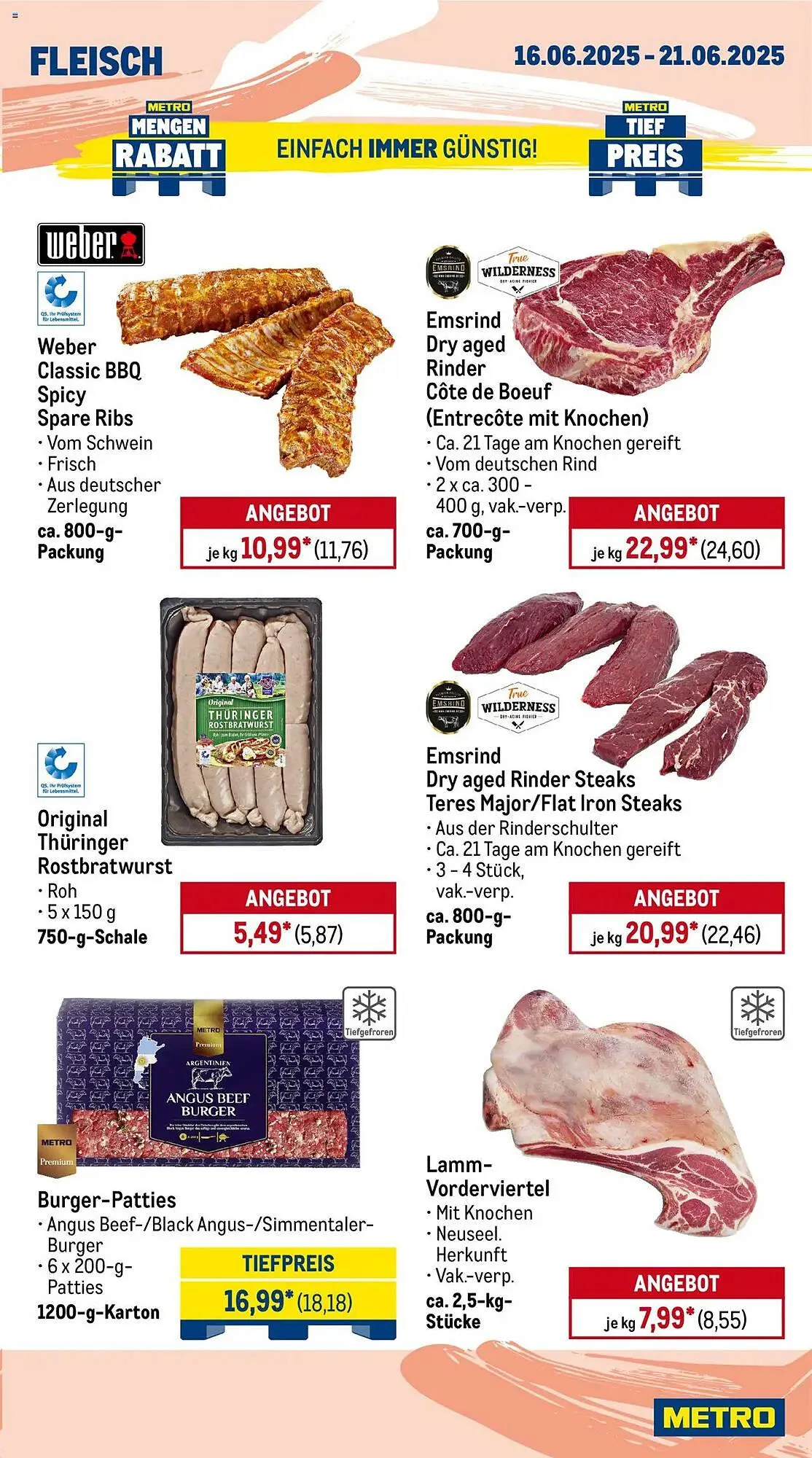 METRO Prospekt von 16. Juni bis 21. Juni 2025 - Prospekt seite 3