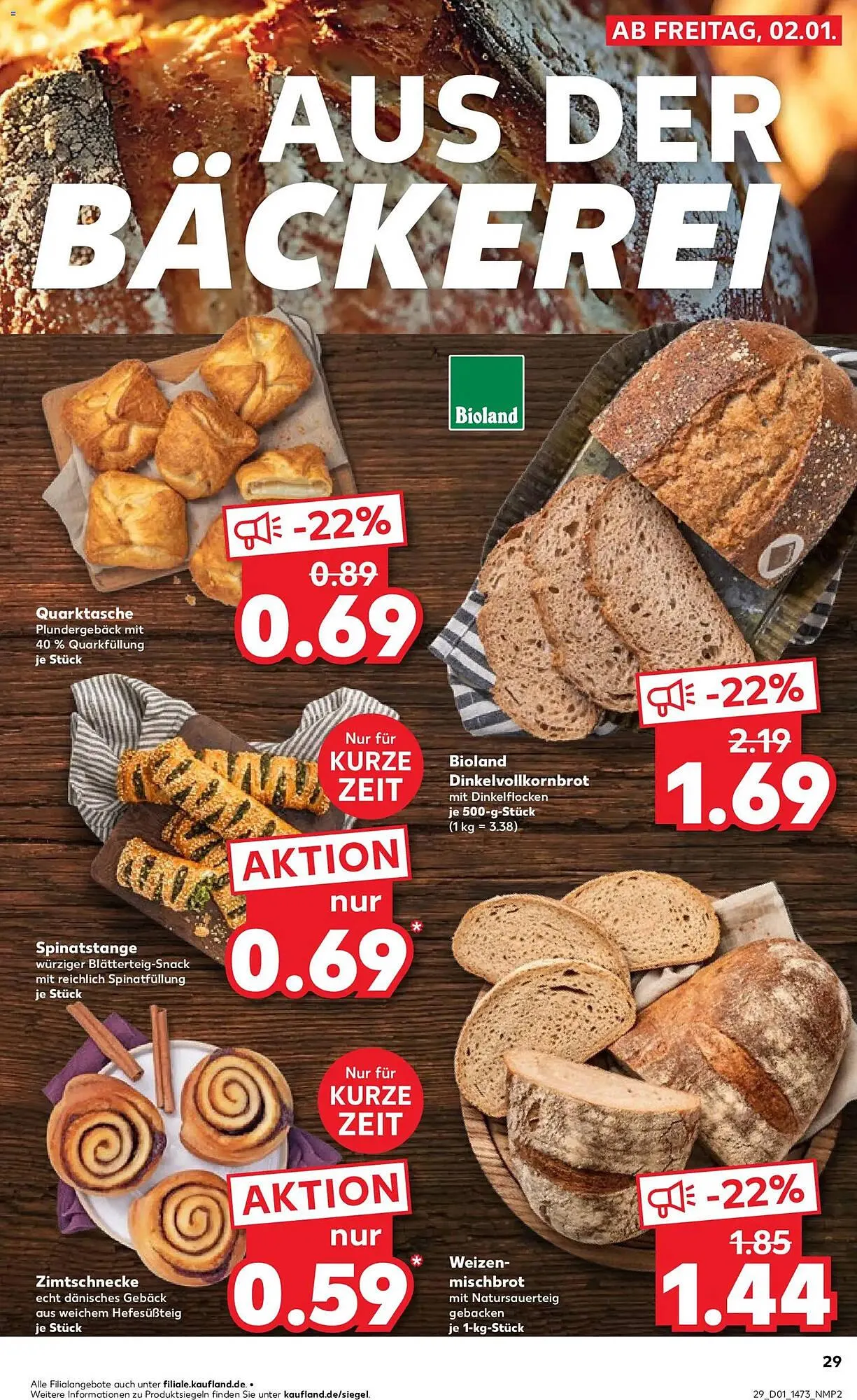Kaufland Prospekt von 2. Januar bis 7. Januar 2026 - Prospekt seite 29