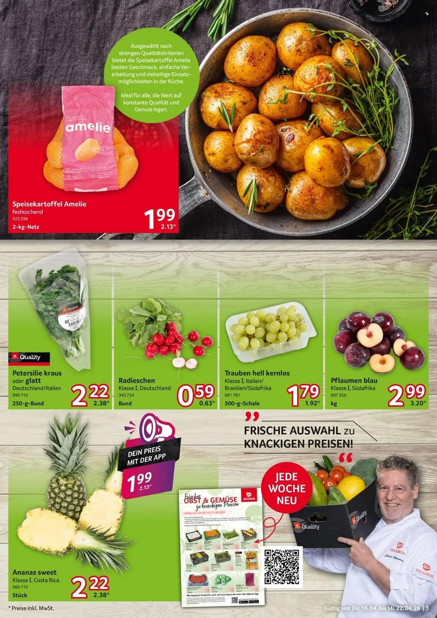 Selgros Prospekt von 16. April bis 22. April 2026 - Prospekt seite 3