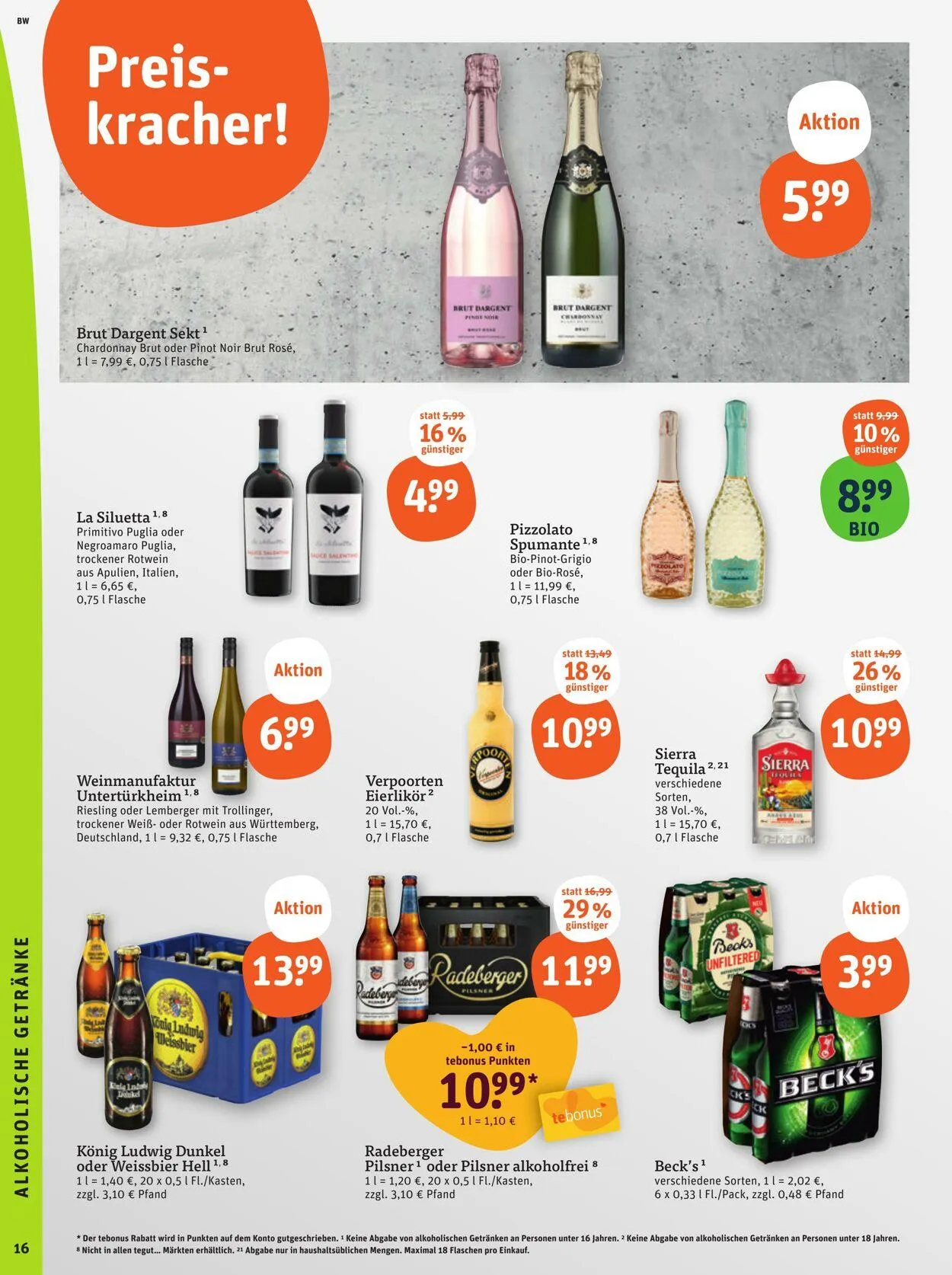 Tegut Aktueller Prospekt von 11. August bis 17. August 2025 - Prospekt seite 18