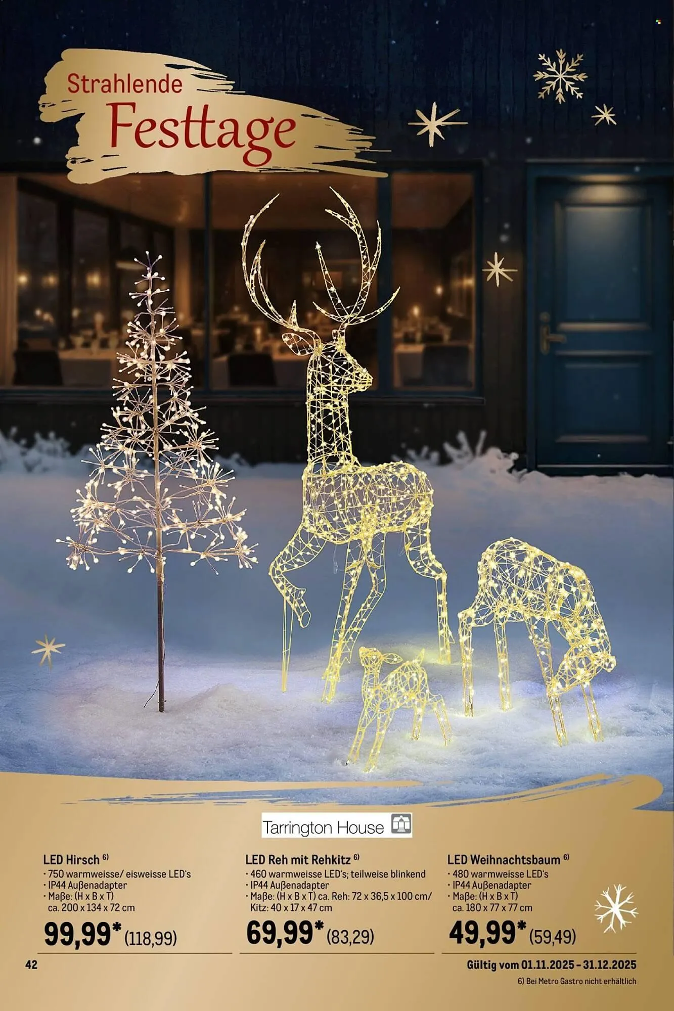 METRO Prospekt von 1. November bis 31. Dezember 2025 - Prospekt seite 50