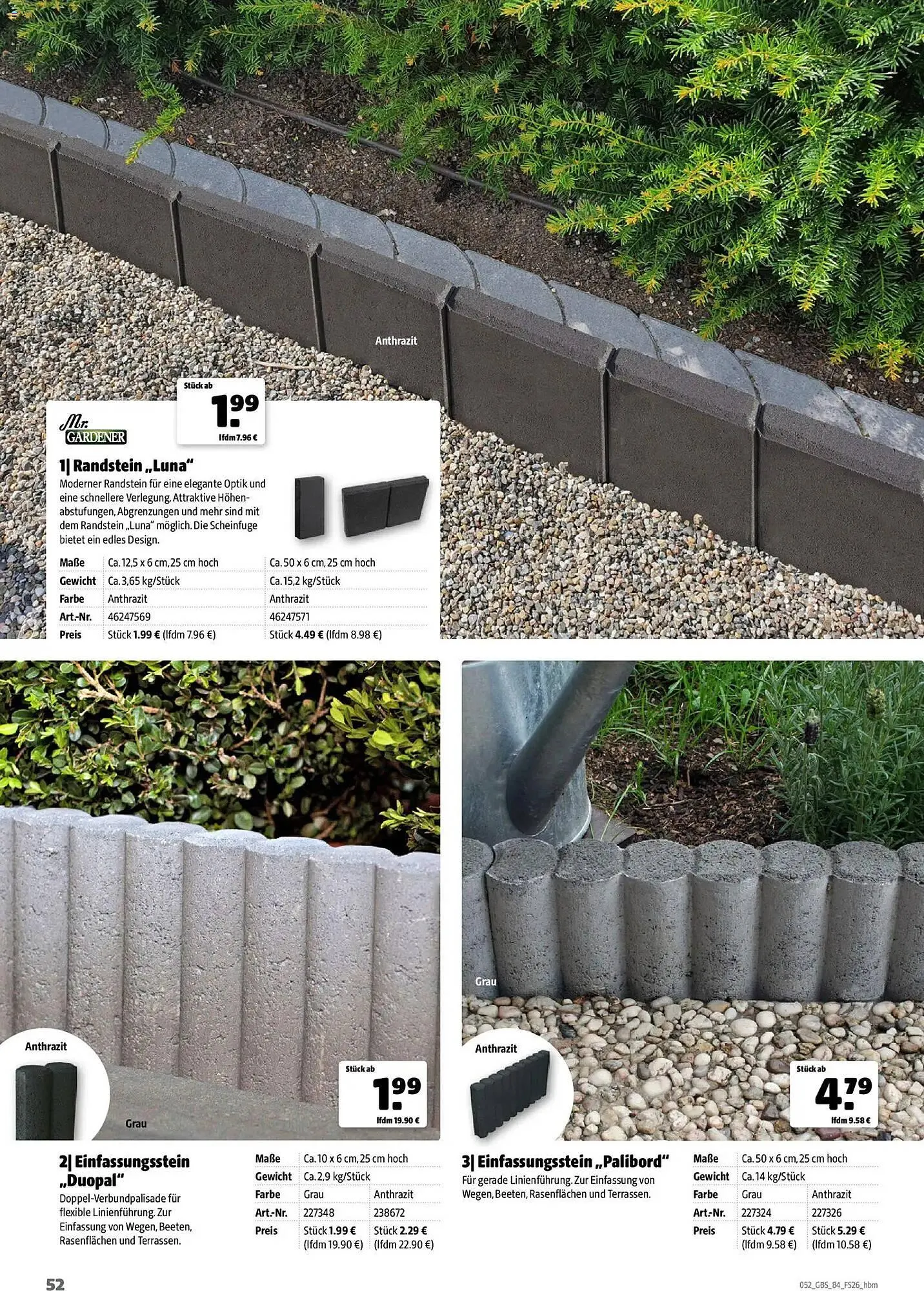 Hagebau Prospekt von 2. März bis 31. Dezember 2026 - Prospekt seite 52