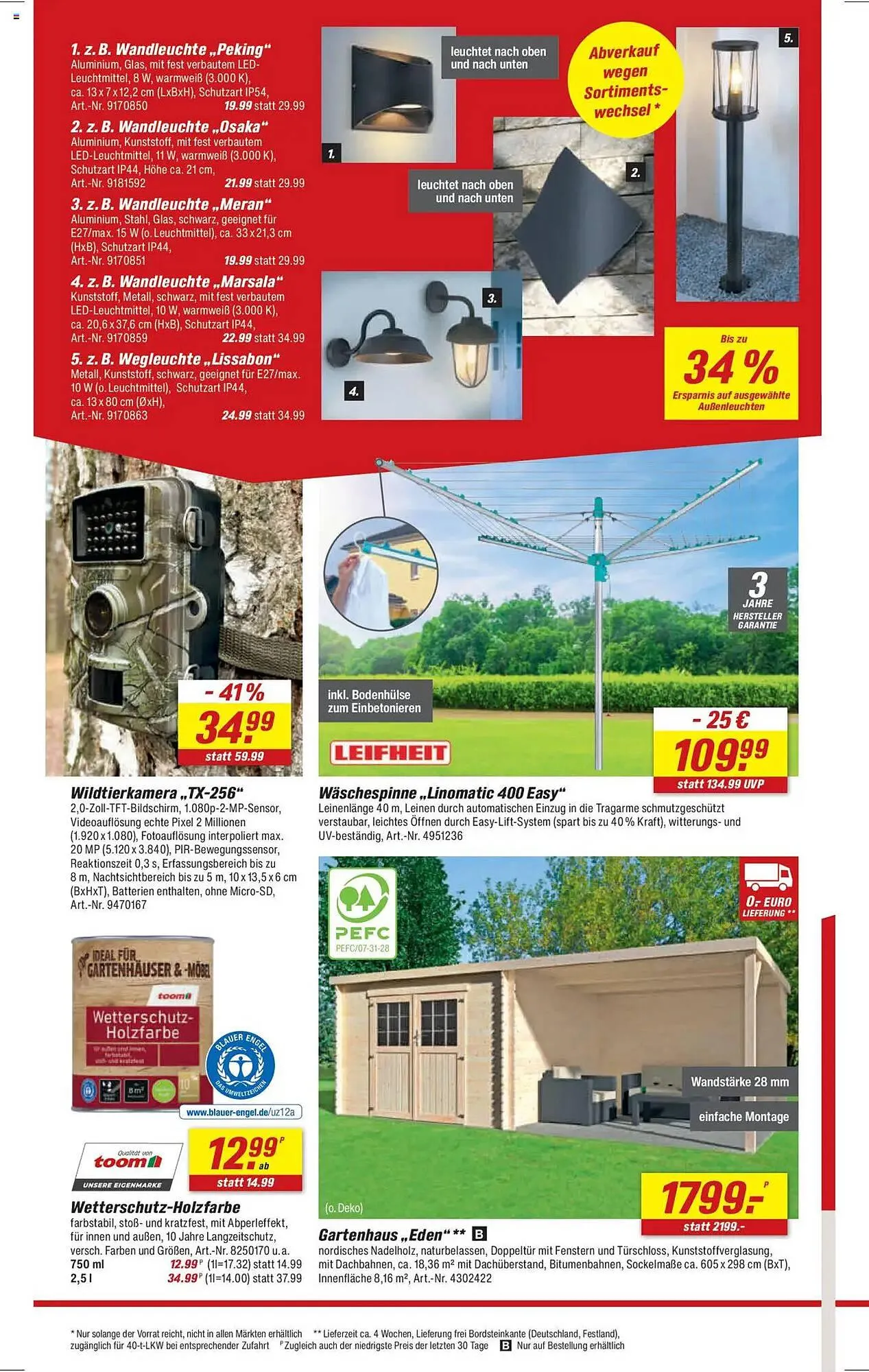 toom Baumarkt Prospekt von 14. Juni bis 20. Juni 2025 - Prospekt seite 8