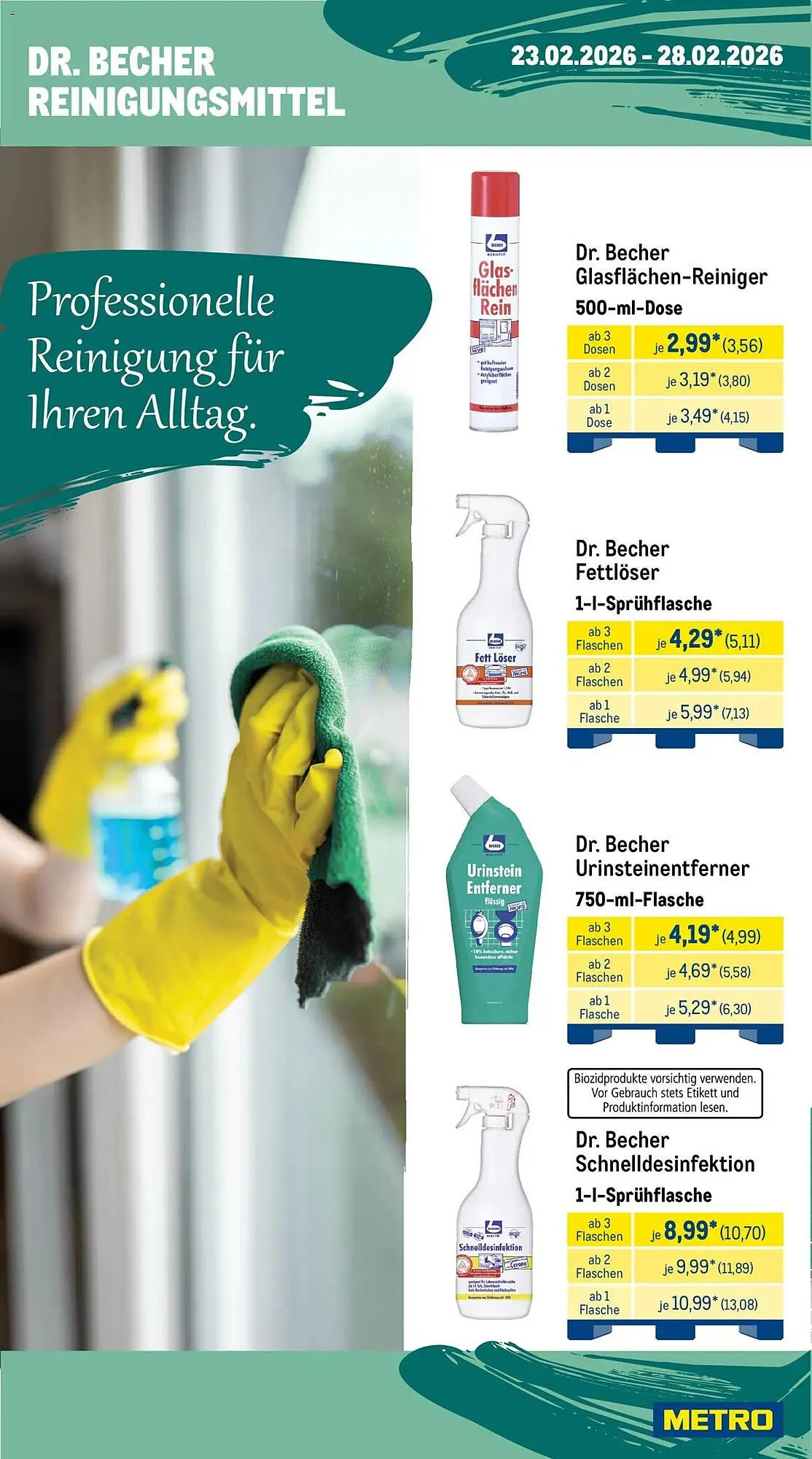 METRO Prospekt von 23. Februar bis 28. Februar 2026 - Prospekt seite 16