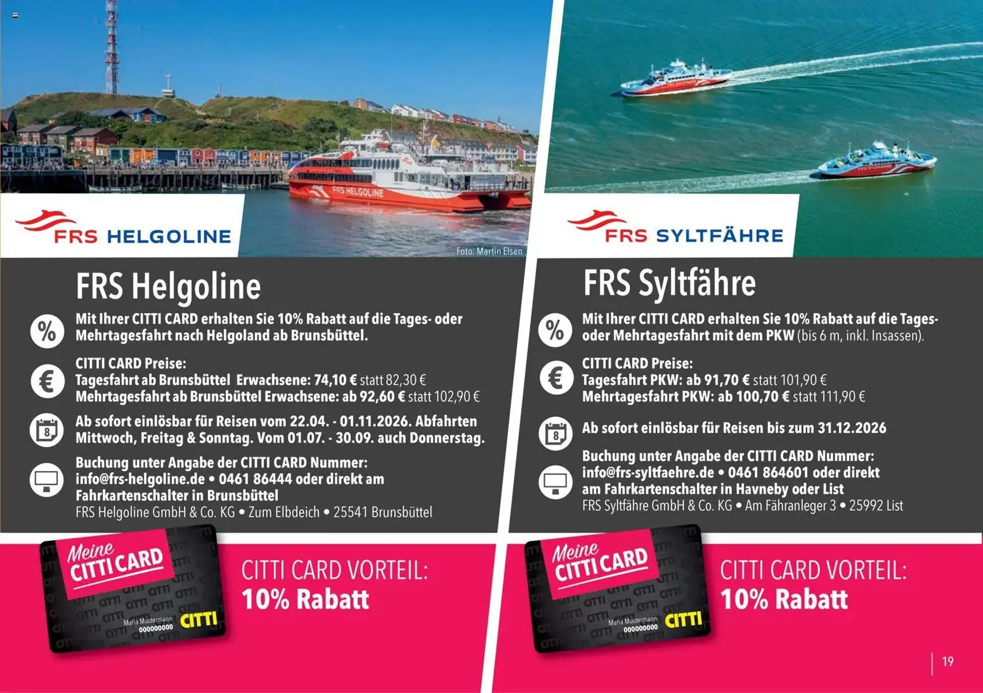 CITTI Markt Prospekt von 20. April bis 19. Juli 2026 - Prospekt seite 19