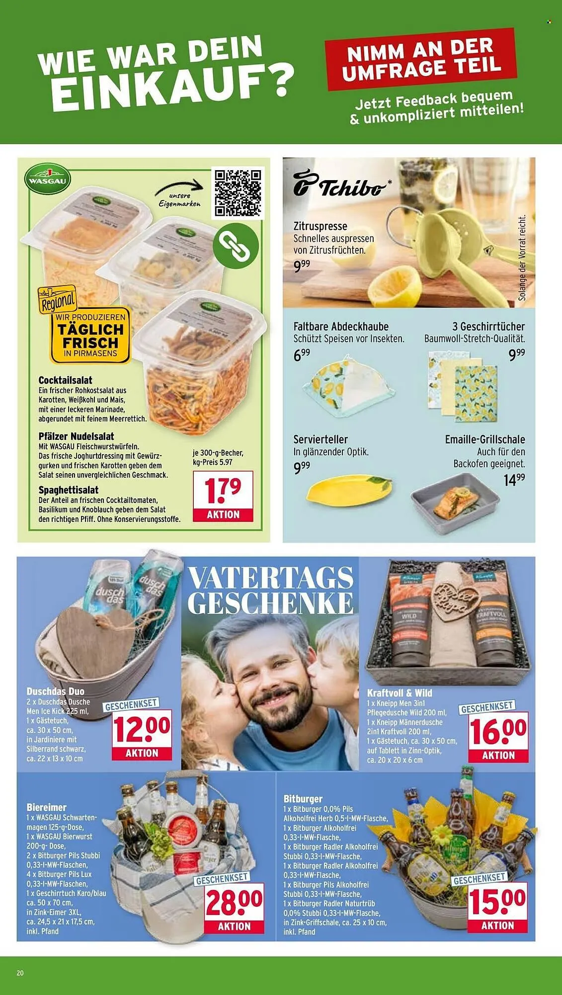 Wasgau Prospekt von 11. Mai bis 16. Mai 2026 - Prospekt seite 20