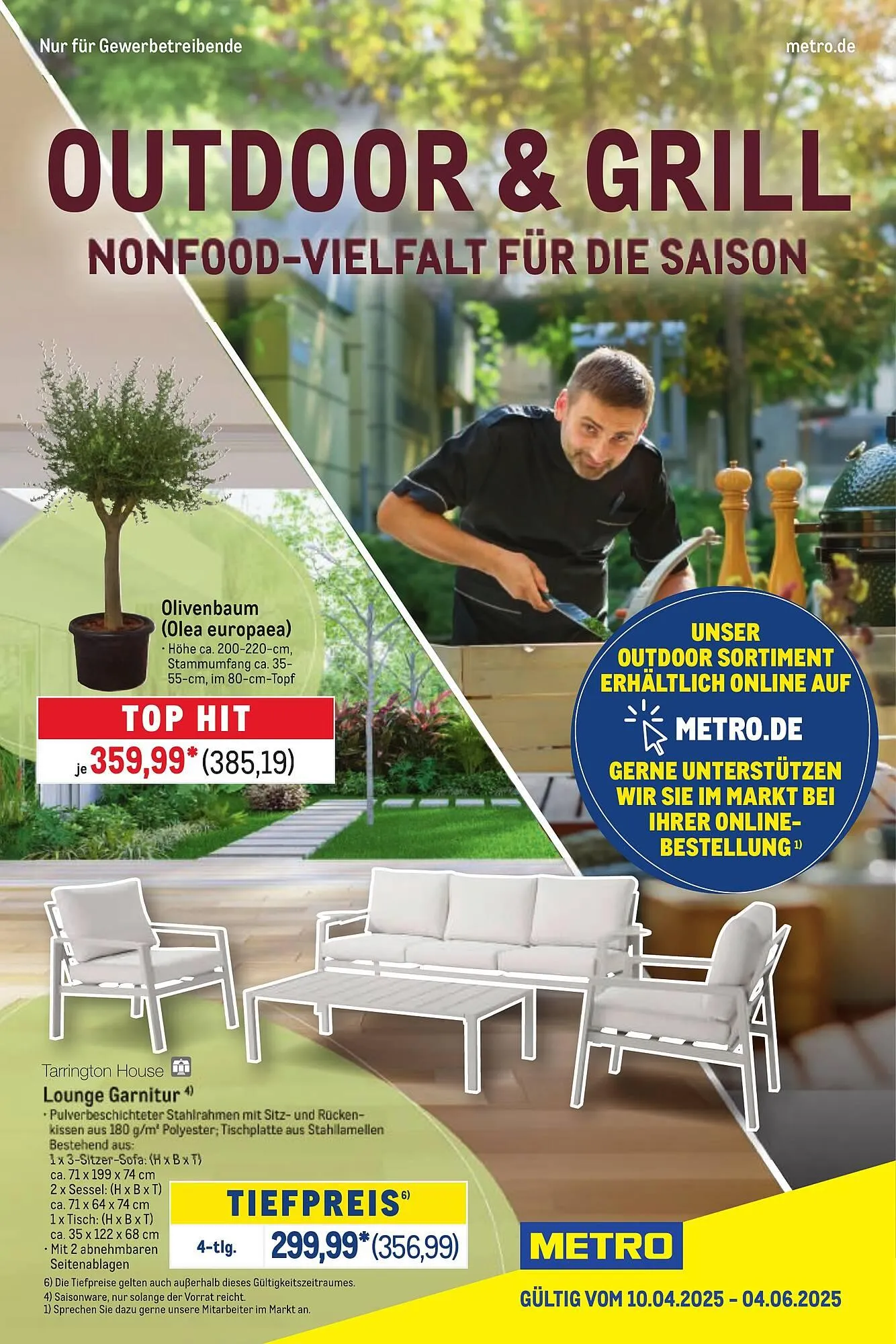 METRO Prospekt von 10. April bis 6. Juni 2025 - Prospekt seite 1