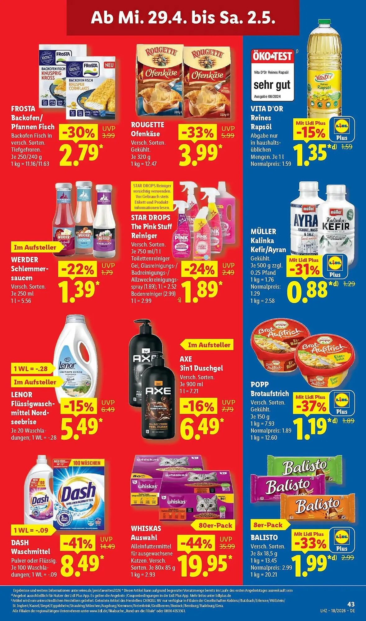 Lidl Prospekt von 27. April bis 2. Mai 2026 - Prospekt seite 63