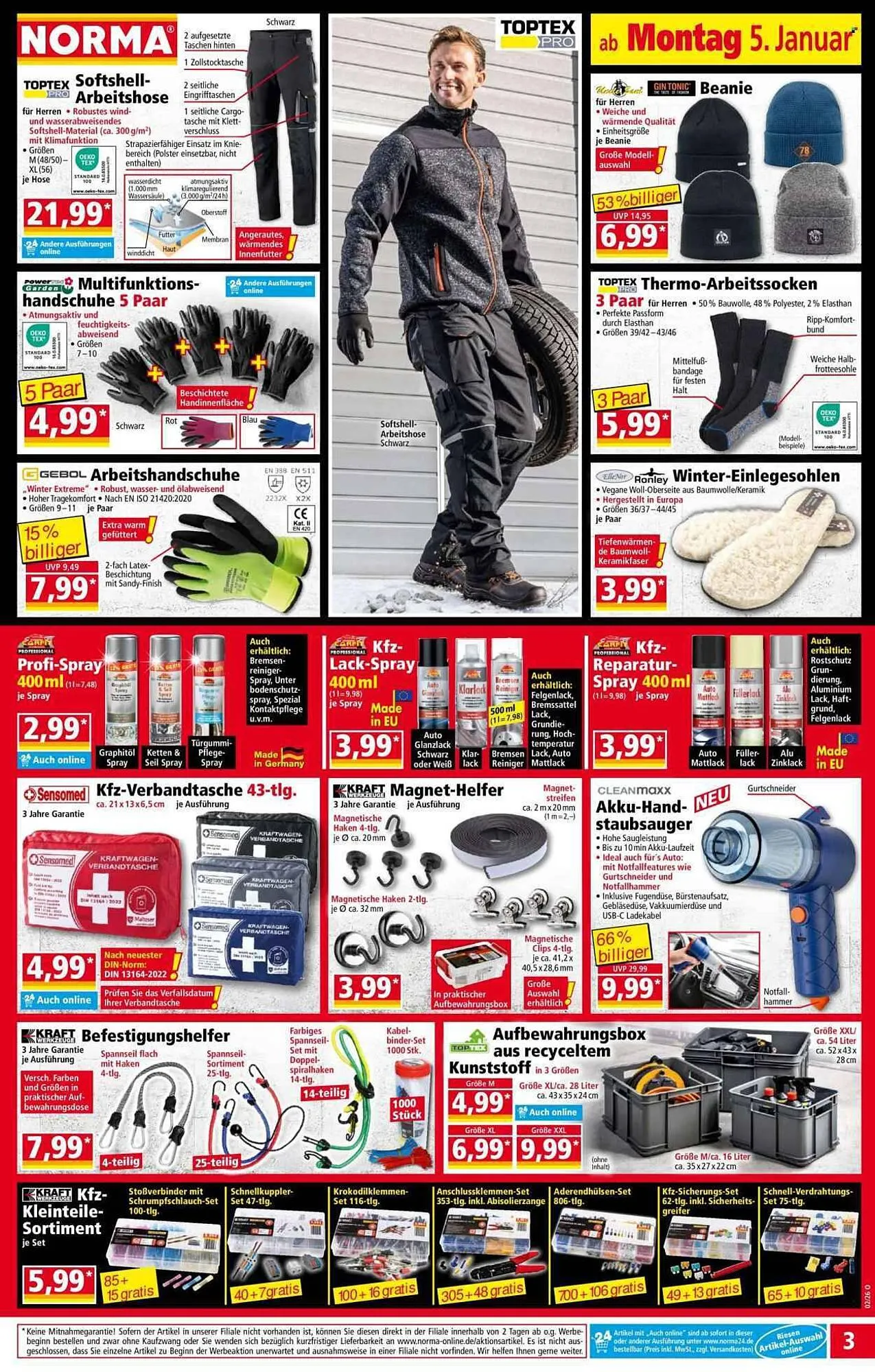 Norma Prospekt von 5. Januar bis 11. Januar 2026 - Prospekt seite 3