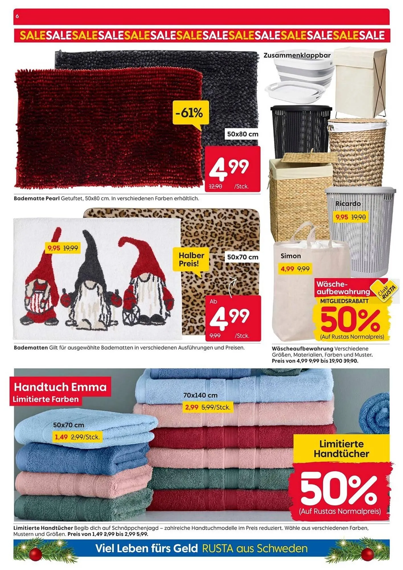 Rusta Prospekt von 27. Dezember bis 2. Januar 2026 - Prospekt seite 6