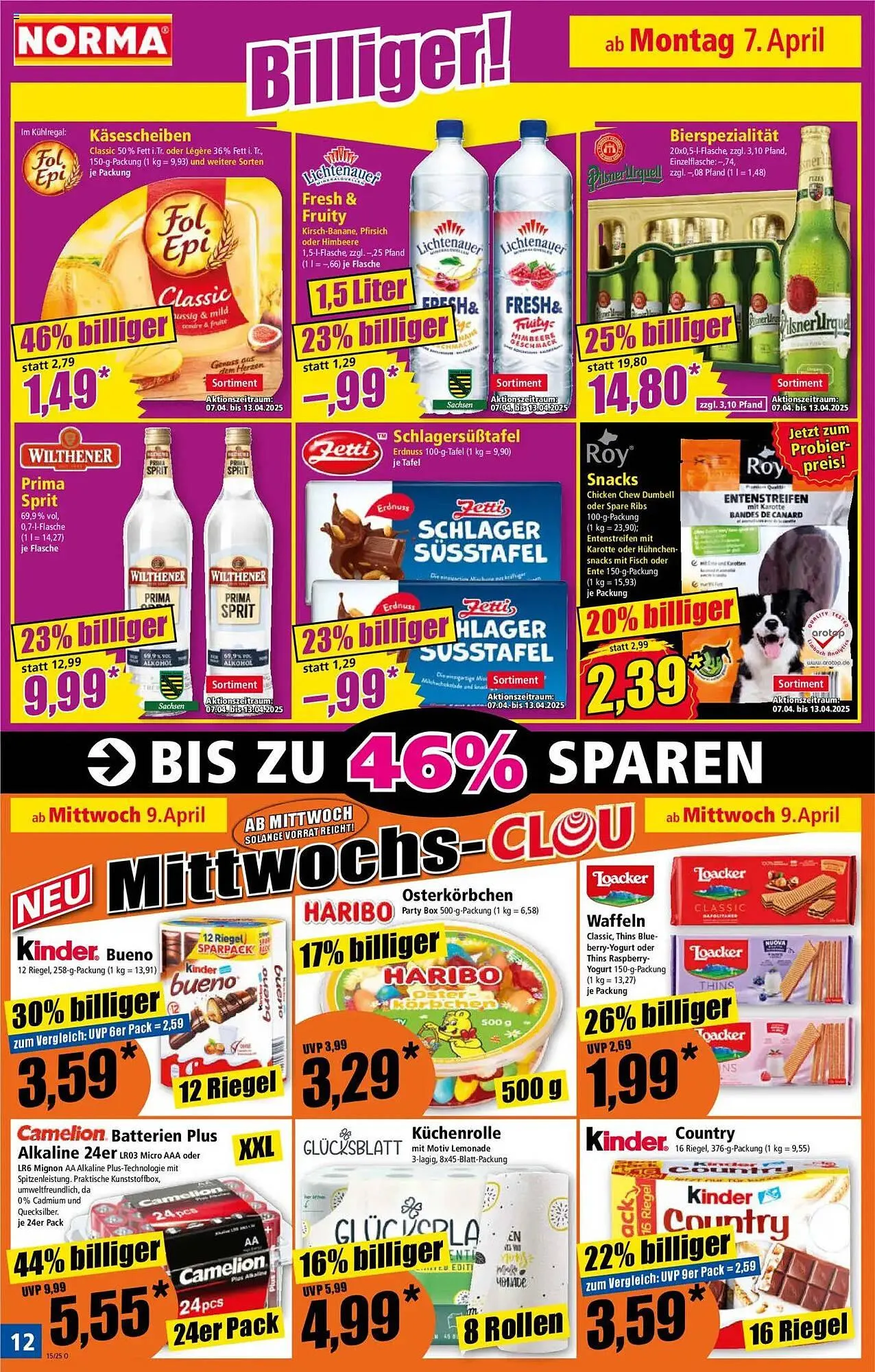 Norma Prospekt von 7. April bis 12. April 2025 - Prospekt seite 12