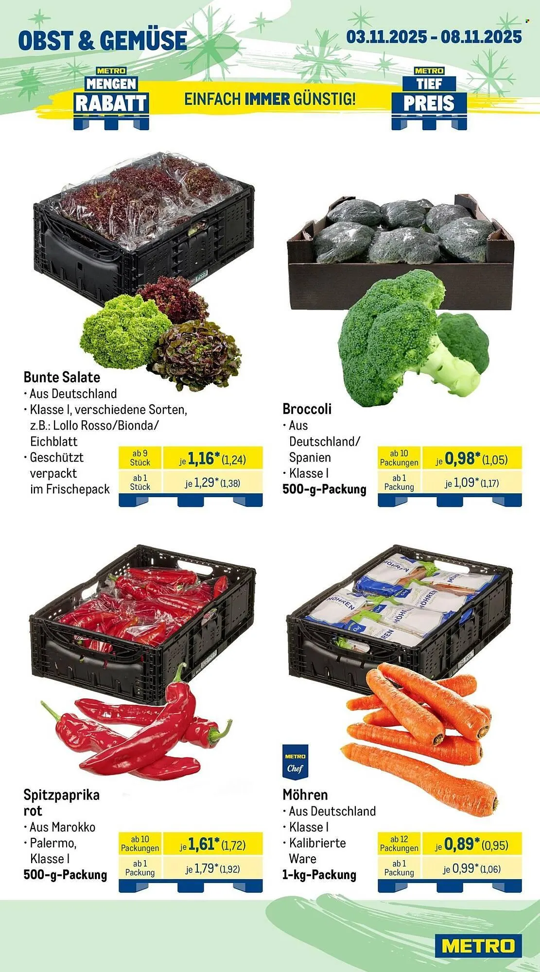 METRO Prospekt von 3. November bis 8. November 2025 - Prospekt seite 10