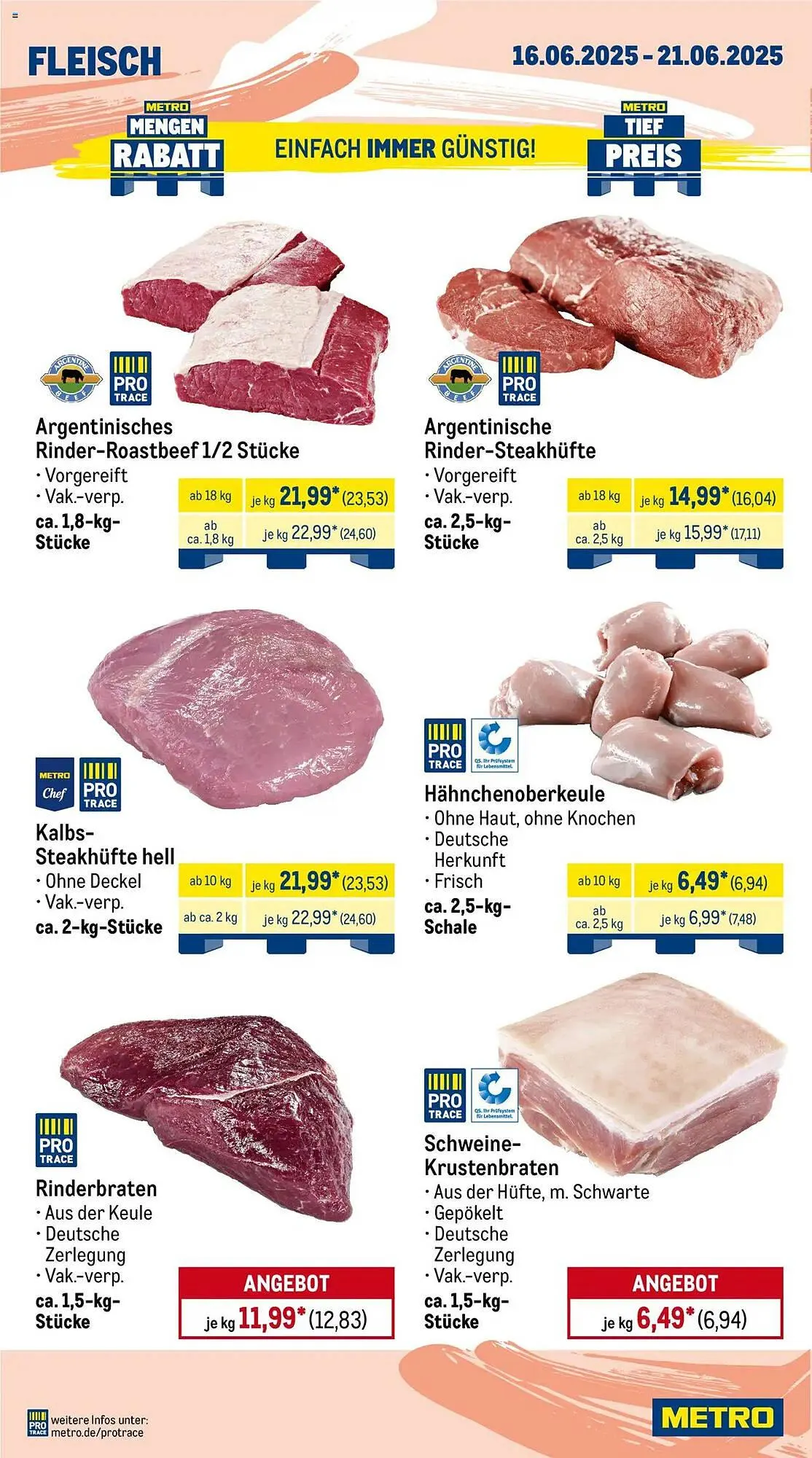 METRO Prospekt von 16. Juni bis 21. Juni 2025 - Prospekt seite 2
